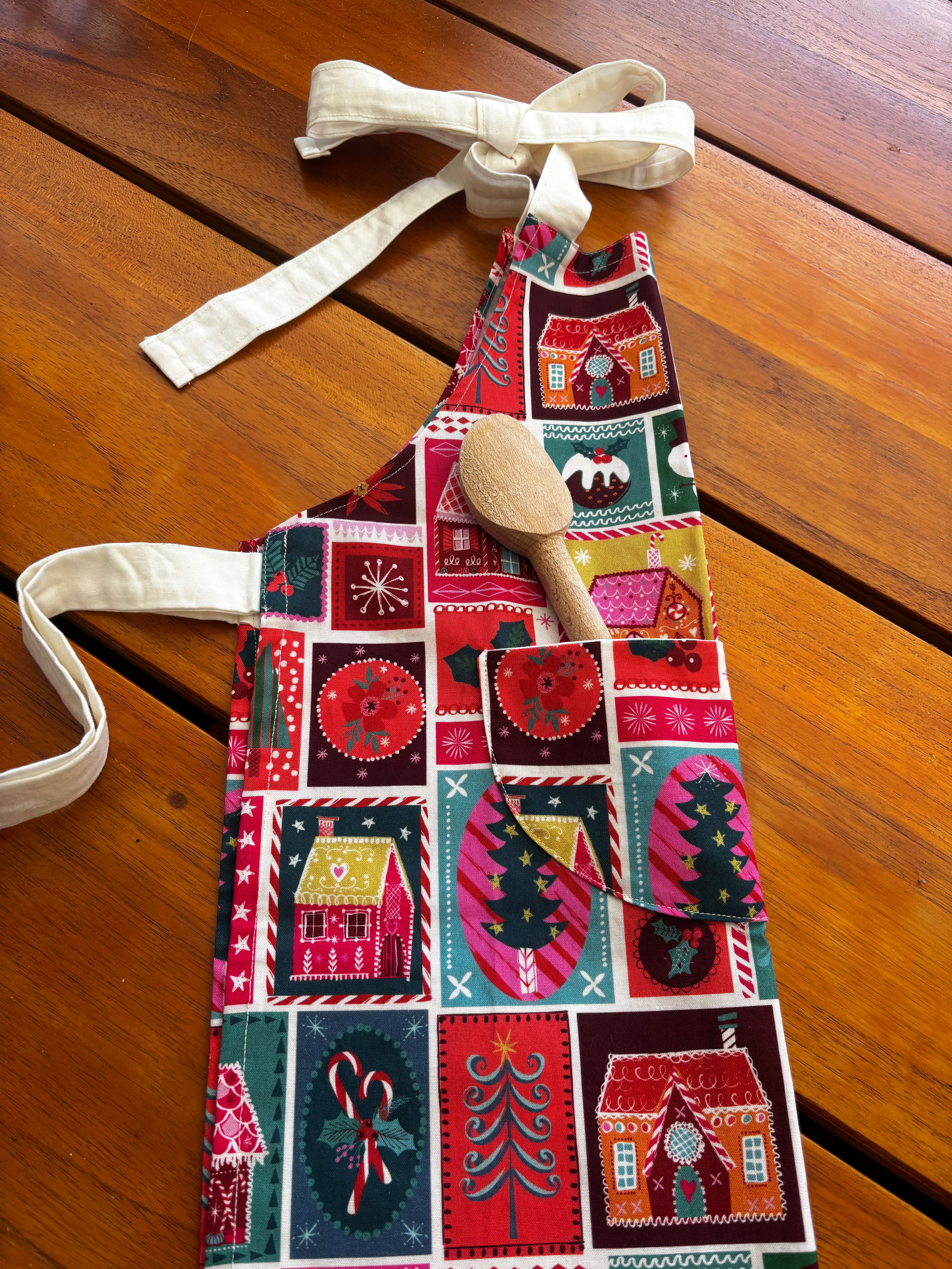 Christmas Apron for the little chef's