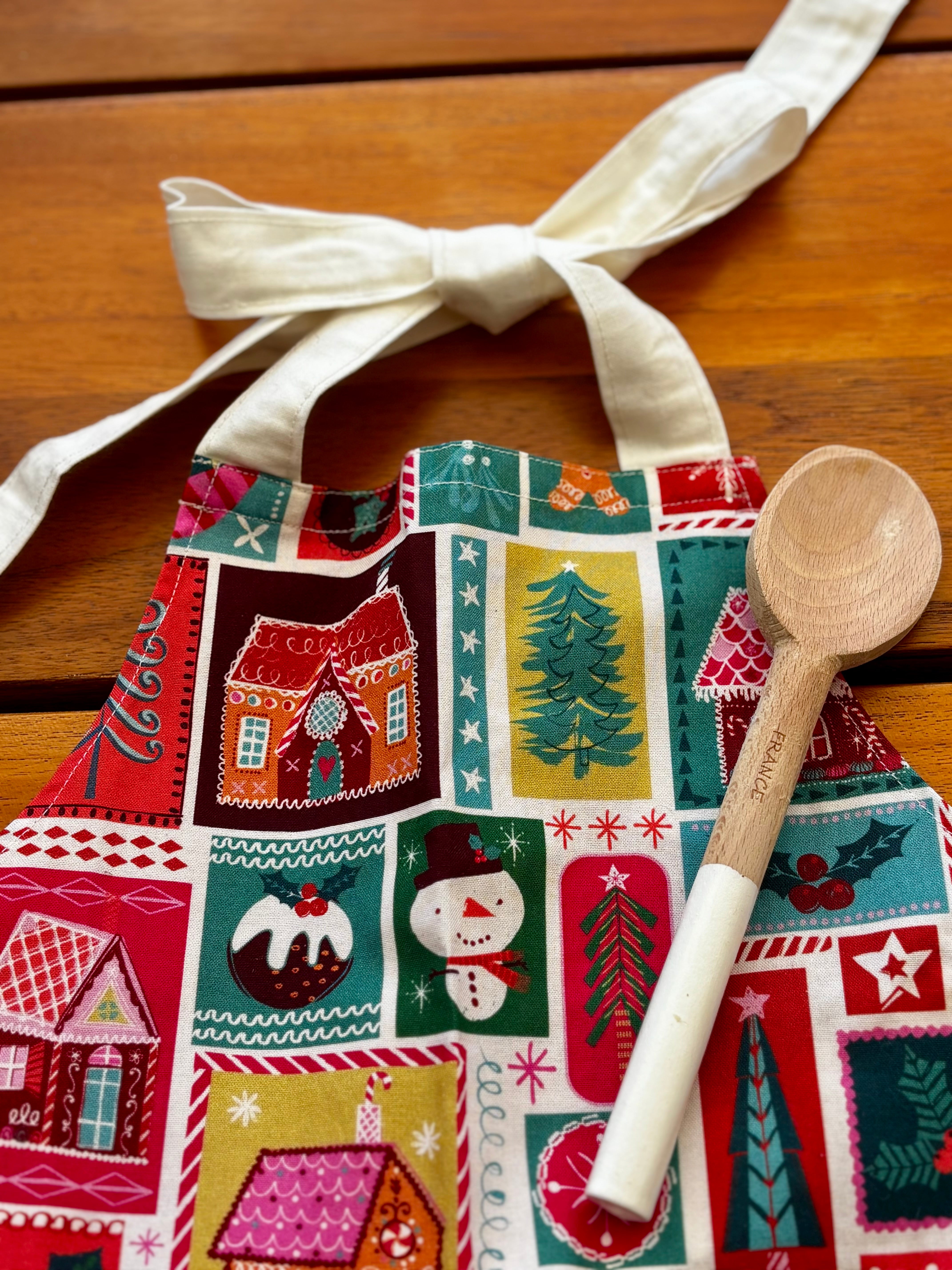 Christmas Apron for the little chef's