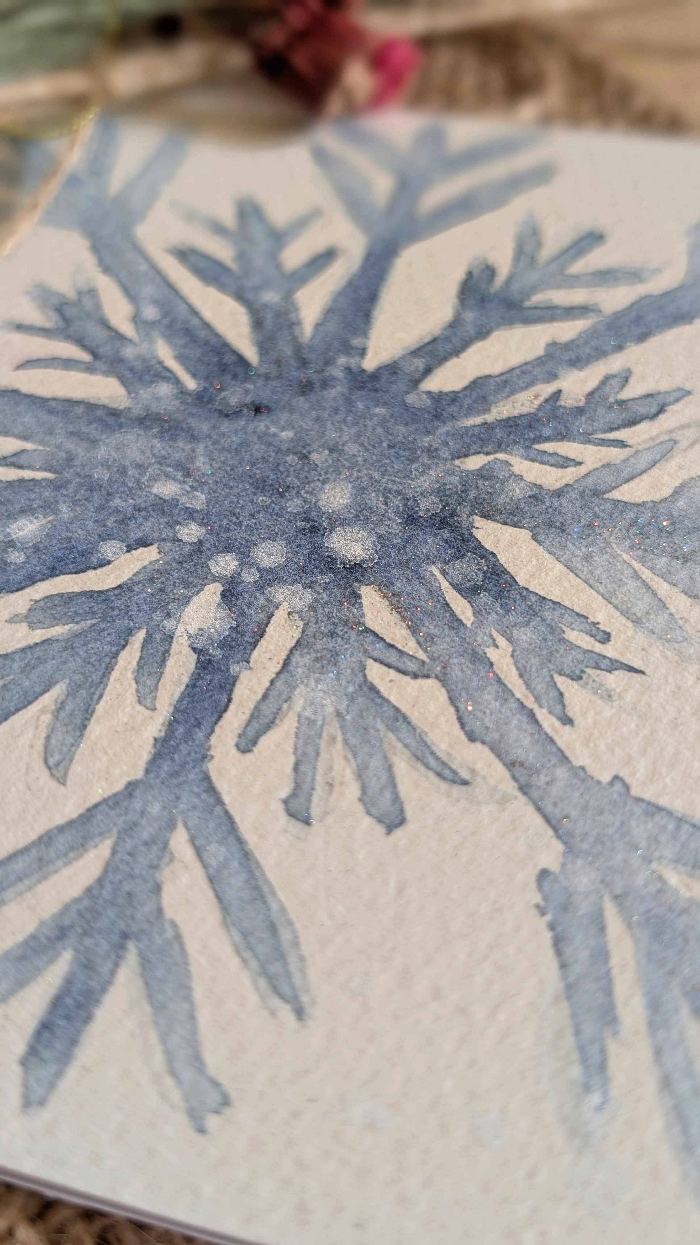 Classic Hand Painted Watercolour Christmas Greeting Cards