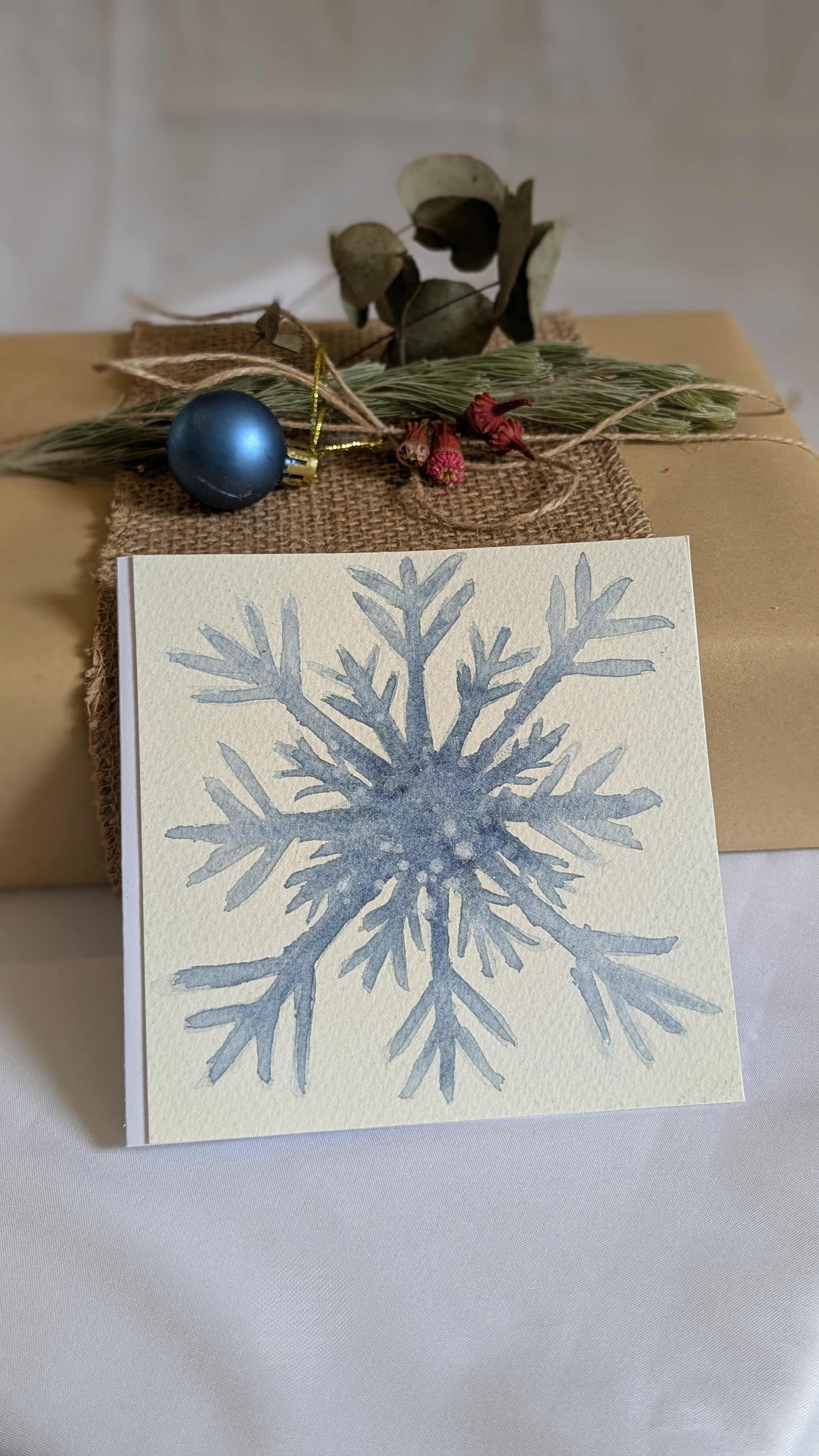 Classic Hand Painted Watercolour Christmas Greeting Cards