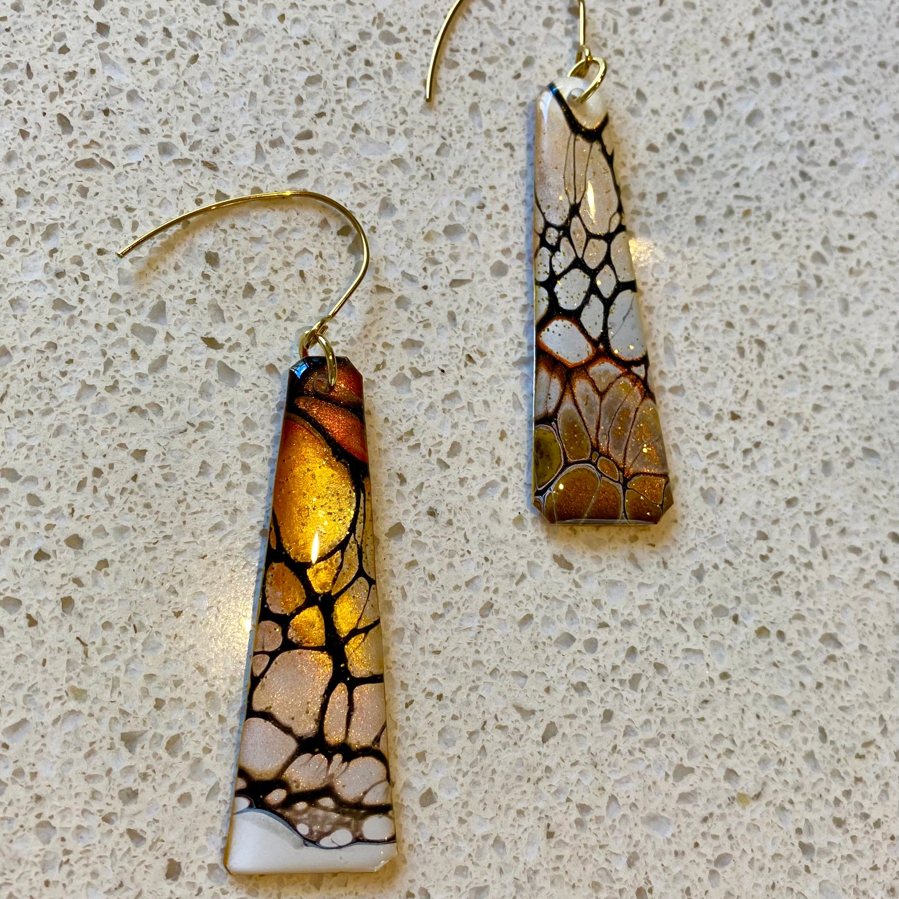 Cafe Latte Collection Hook Earrings