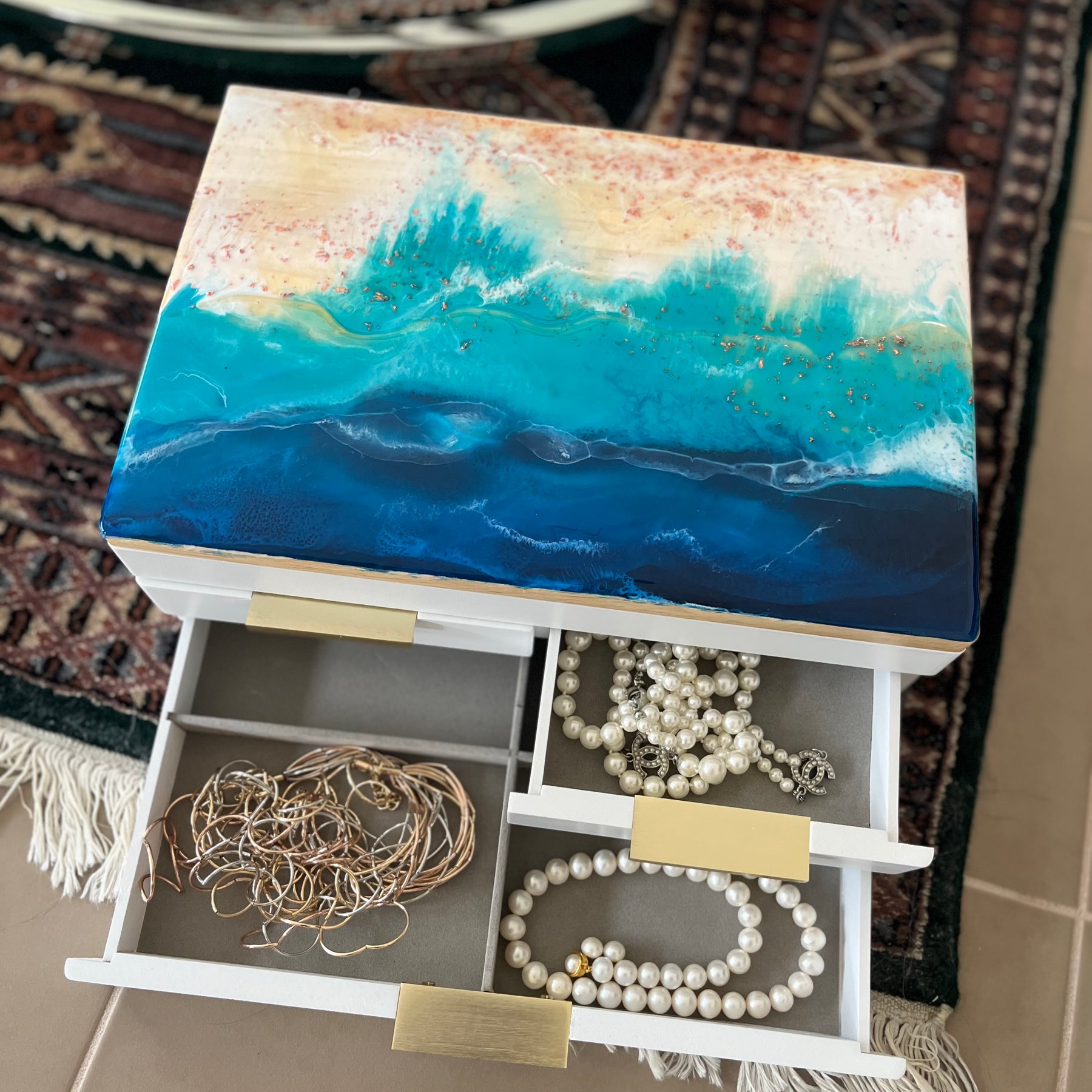 Jewellery box | gift for her | gift ideas | girlfriend | handmade