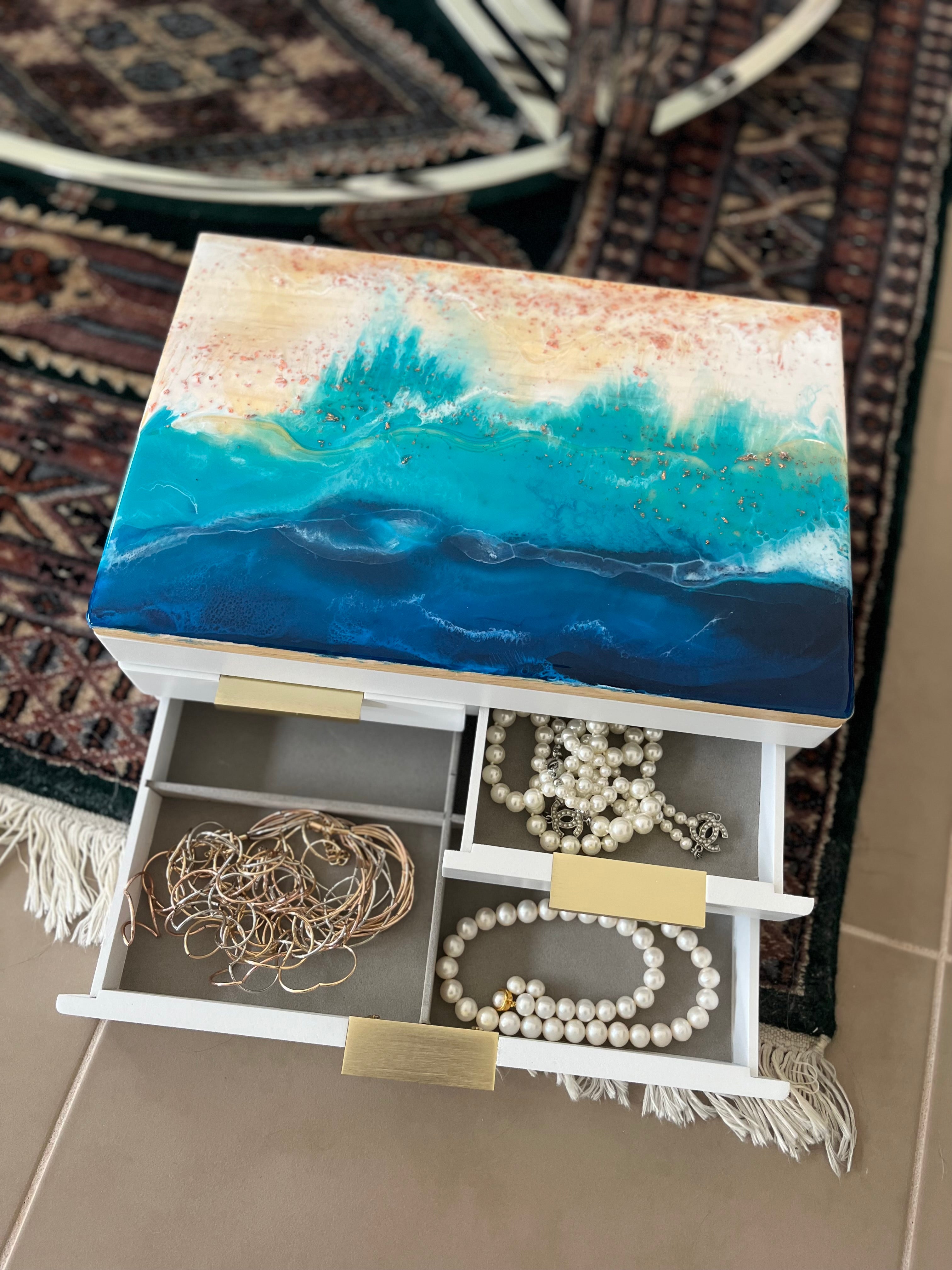 Jewellery box | gift for her | gift ideas | girlfriend | handmade