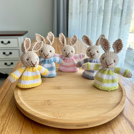 Easter Surprise Bunny Egg Cosies | Various colours | Ready to Ship | 11cm