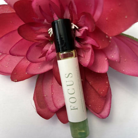 Focus Roller - Crystal infused with Fluorite 10ml