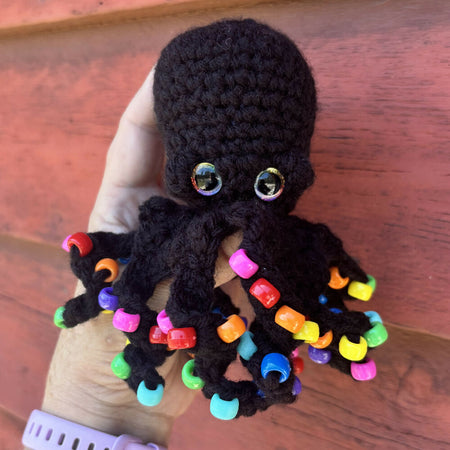 Octopus Beaded Fidget Toy Rainbow