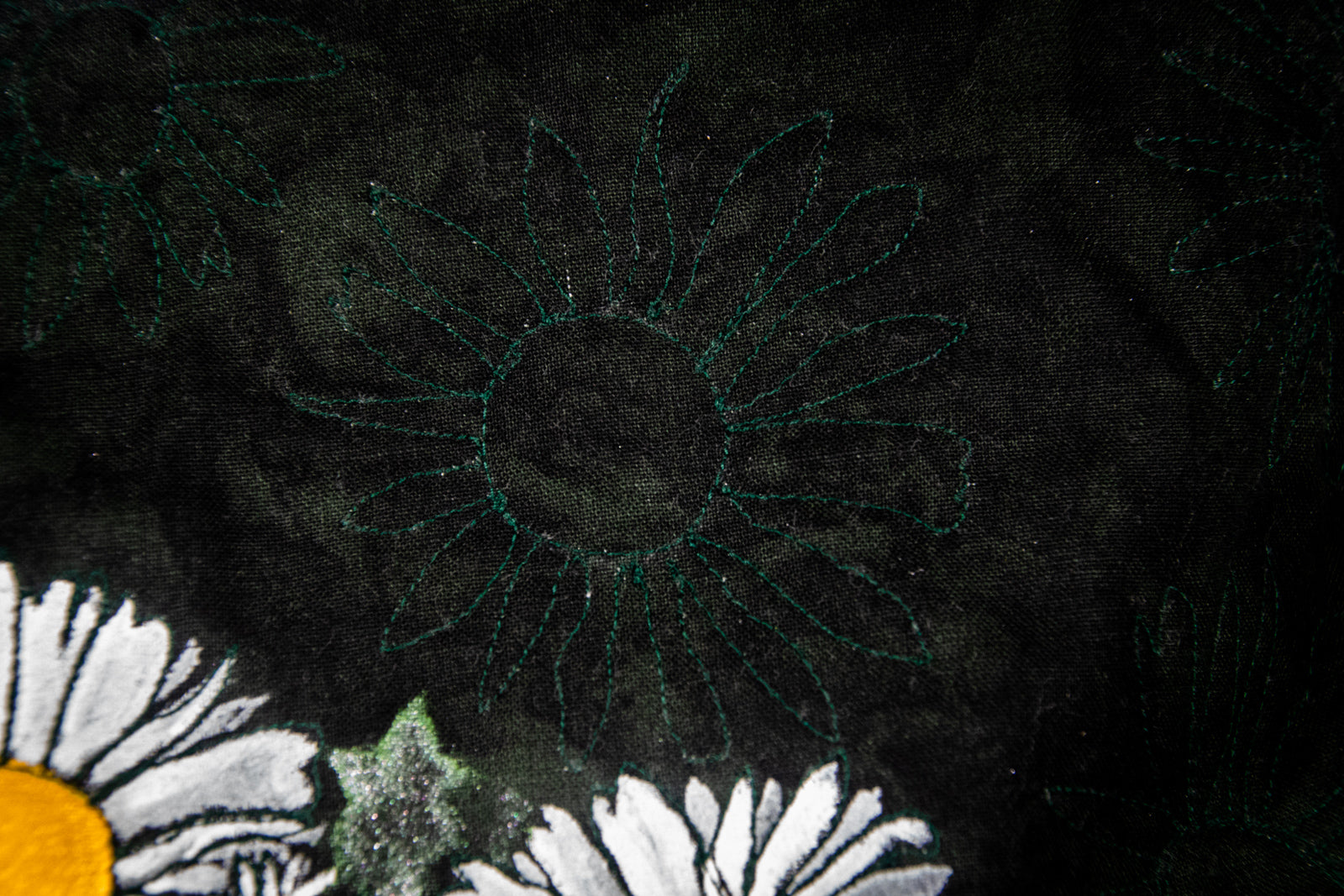 Chrysanthemum Art Shoulder Bag