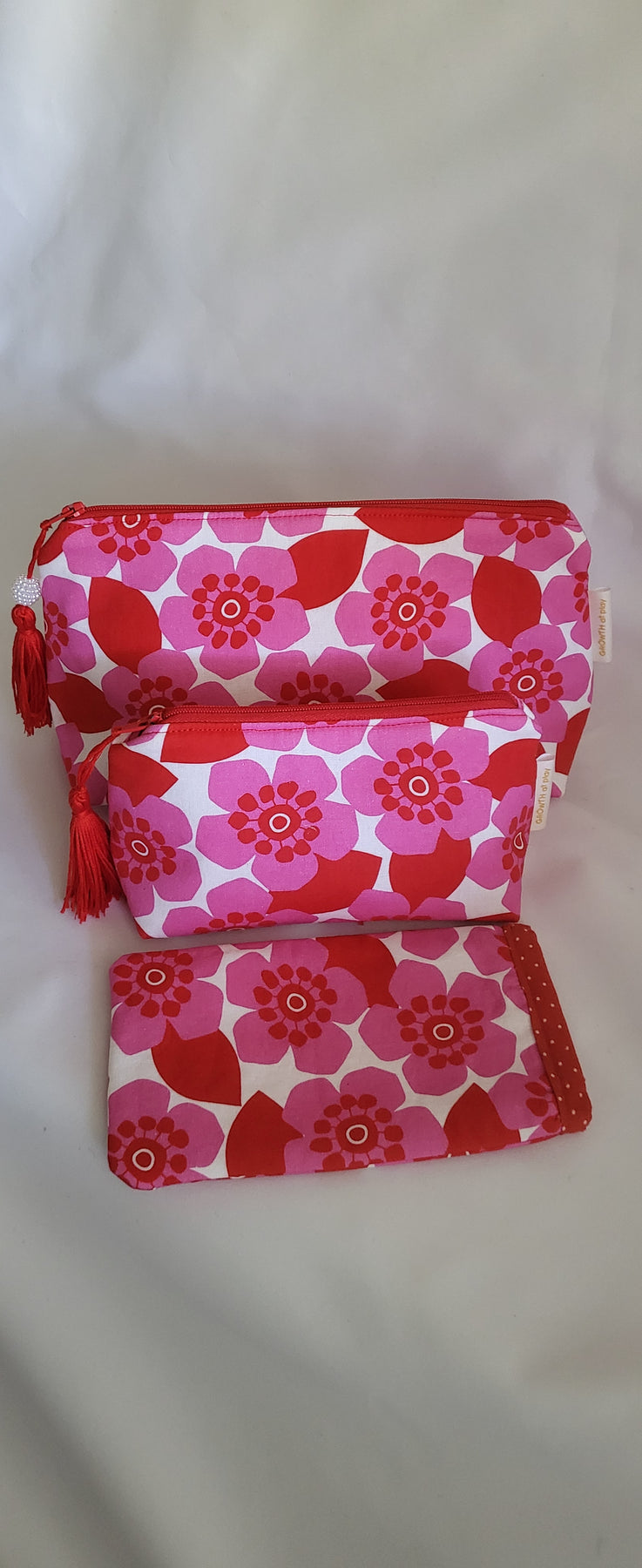 Pink Flower Market Makeup Pouch - Mother's Day Gift | Travel | Still.