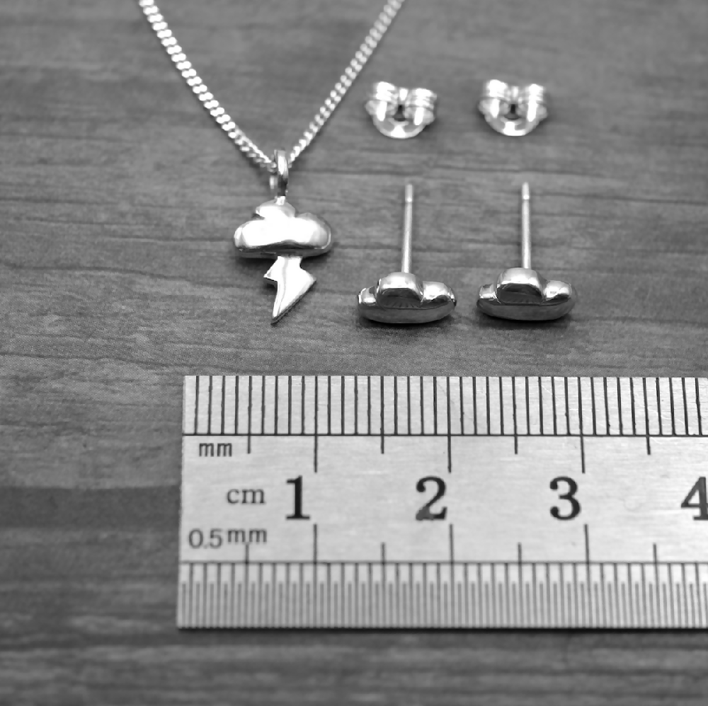 Stormy Weather Gift Set - Handmade Sterling Silver Jewellery