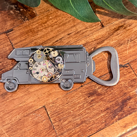 Steampunk watch parts  bottle opener (Caravan)