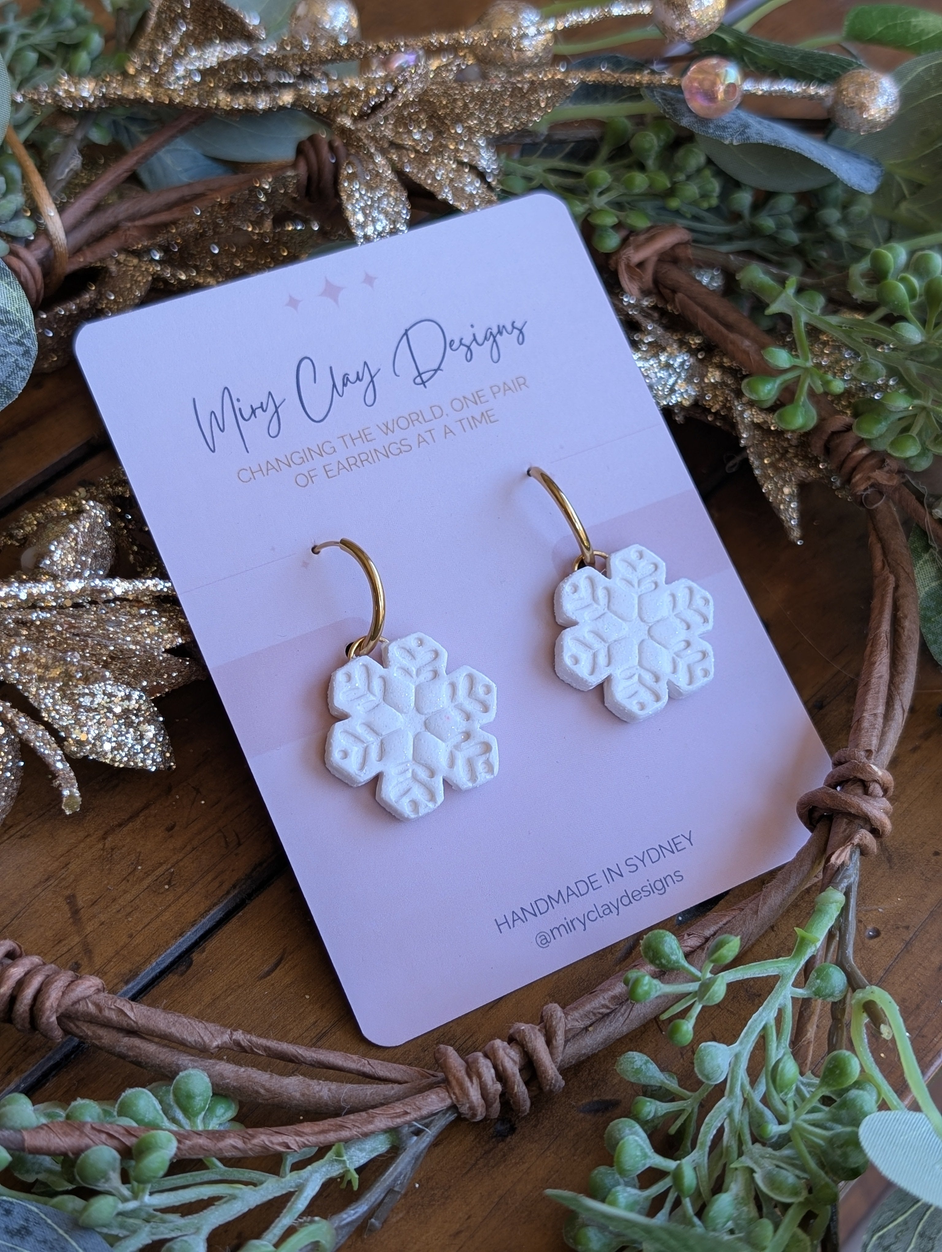 Snowflake Hoops