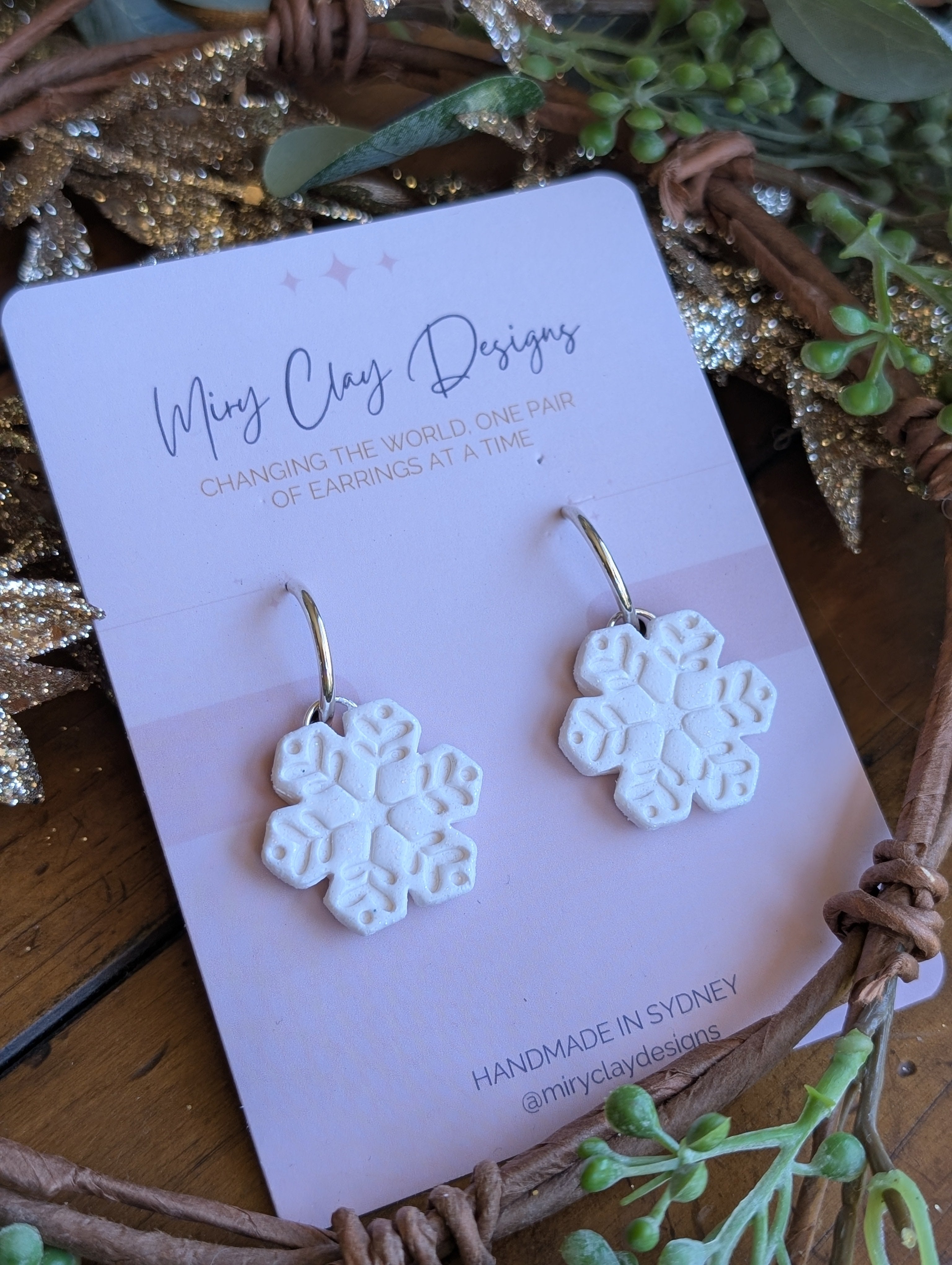 Snowflake Hoops