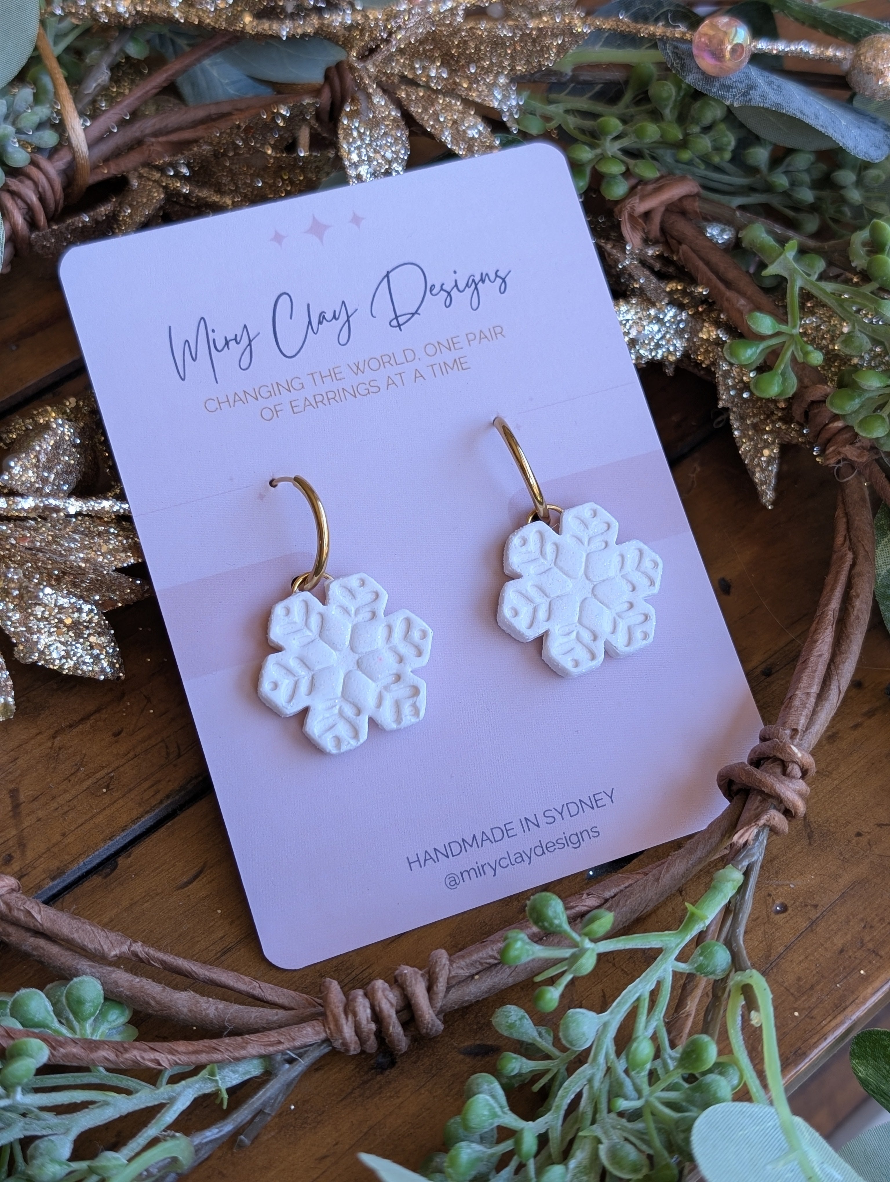 Snowflake Hoops
