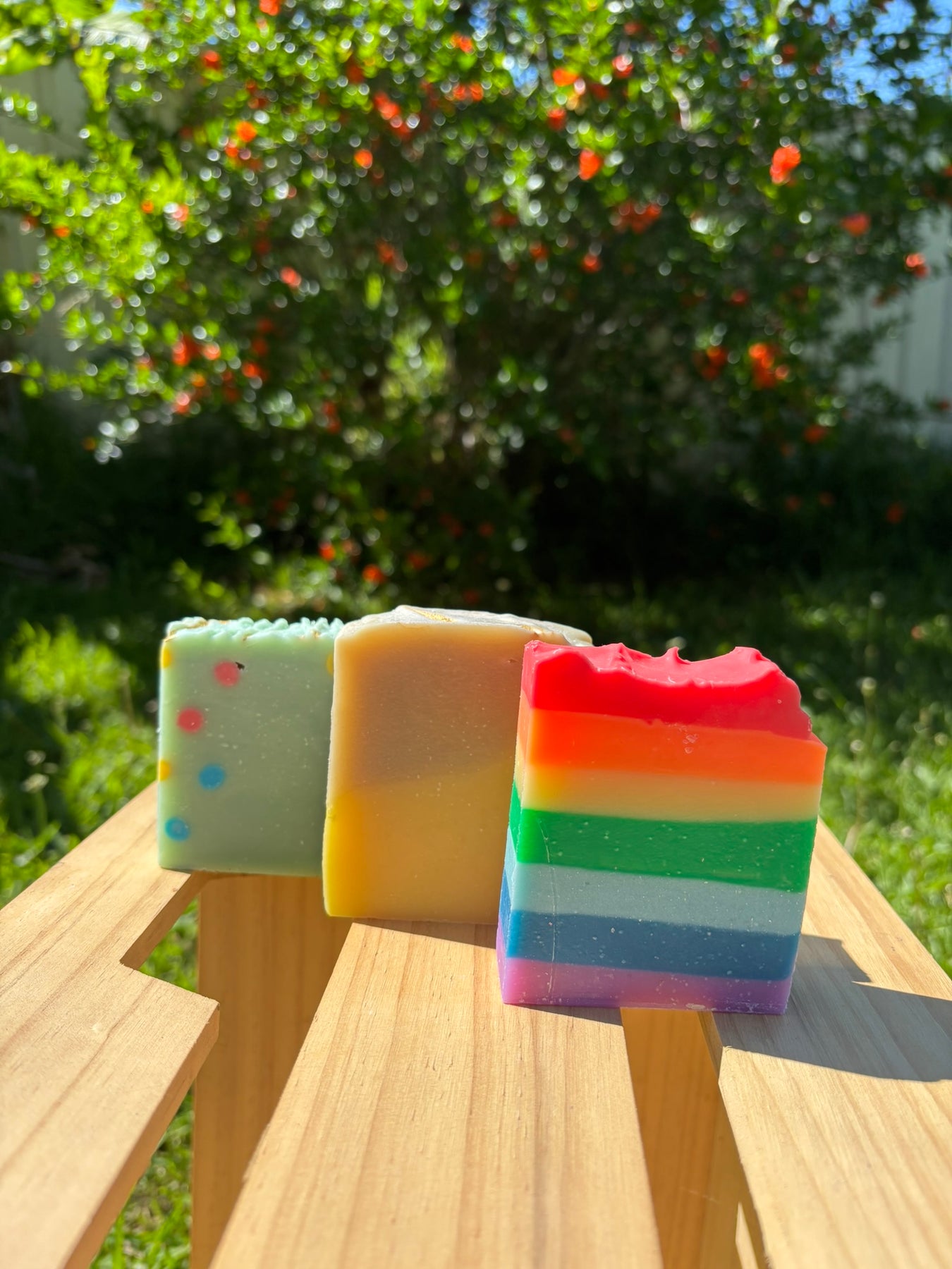 Tallow & Coconut Milk 3 Handmade Soaps Pack