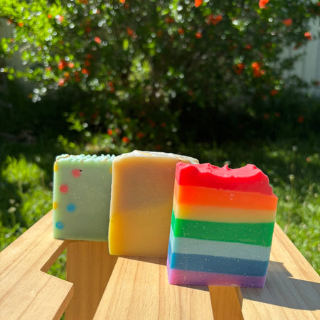 Tallow & Coconut Milk 3 Handmade Soaps Pack