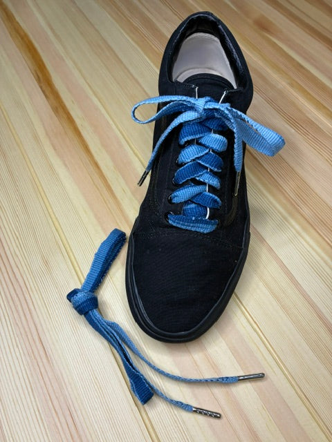 Art of the Lace - Shades of Denim Shoelaces