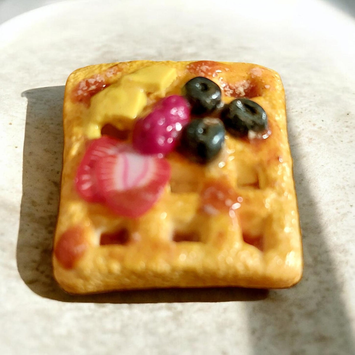Decorative Fridge Magnets | Polymer Clay Miniature Breakfast Foods | Food Inspired