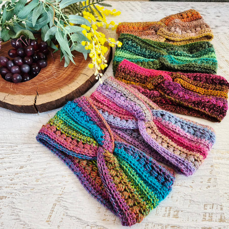 Ladies Earwarmer | Headband | Vintage | Handmade | Acrylic