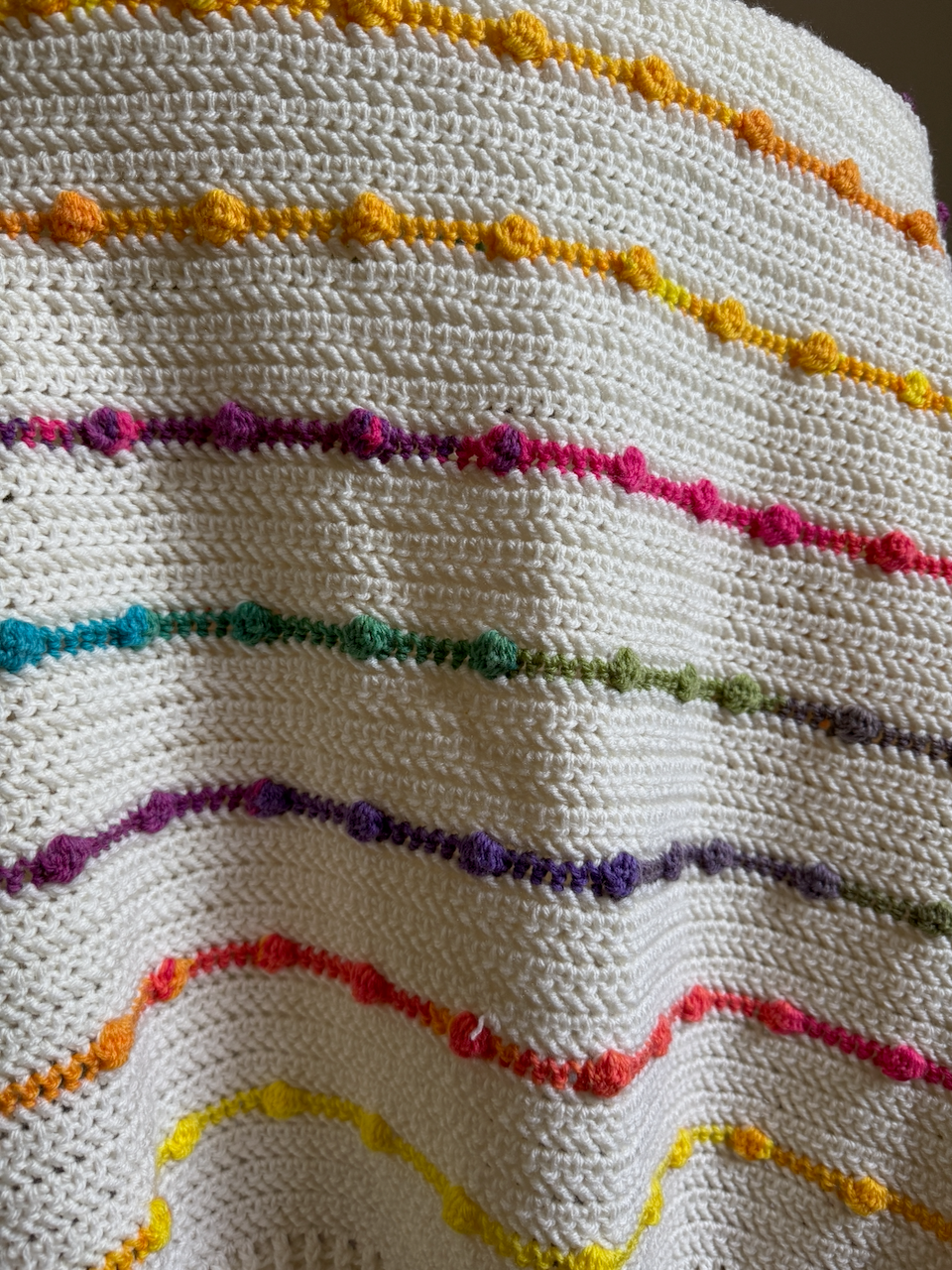 Crochet | Blanket / Throw | Various Rainbow Styles
