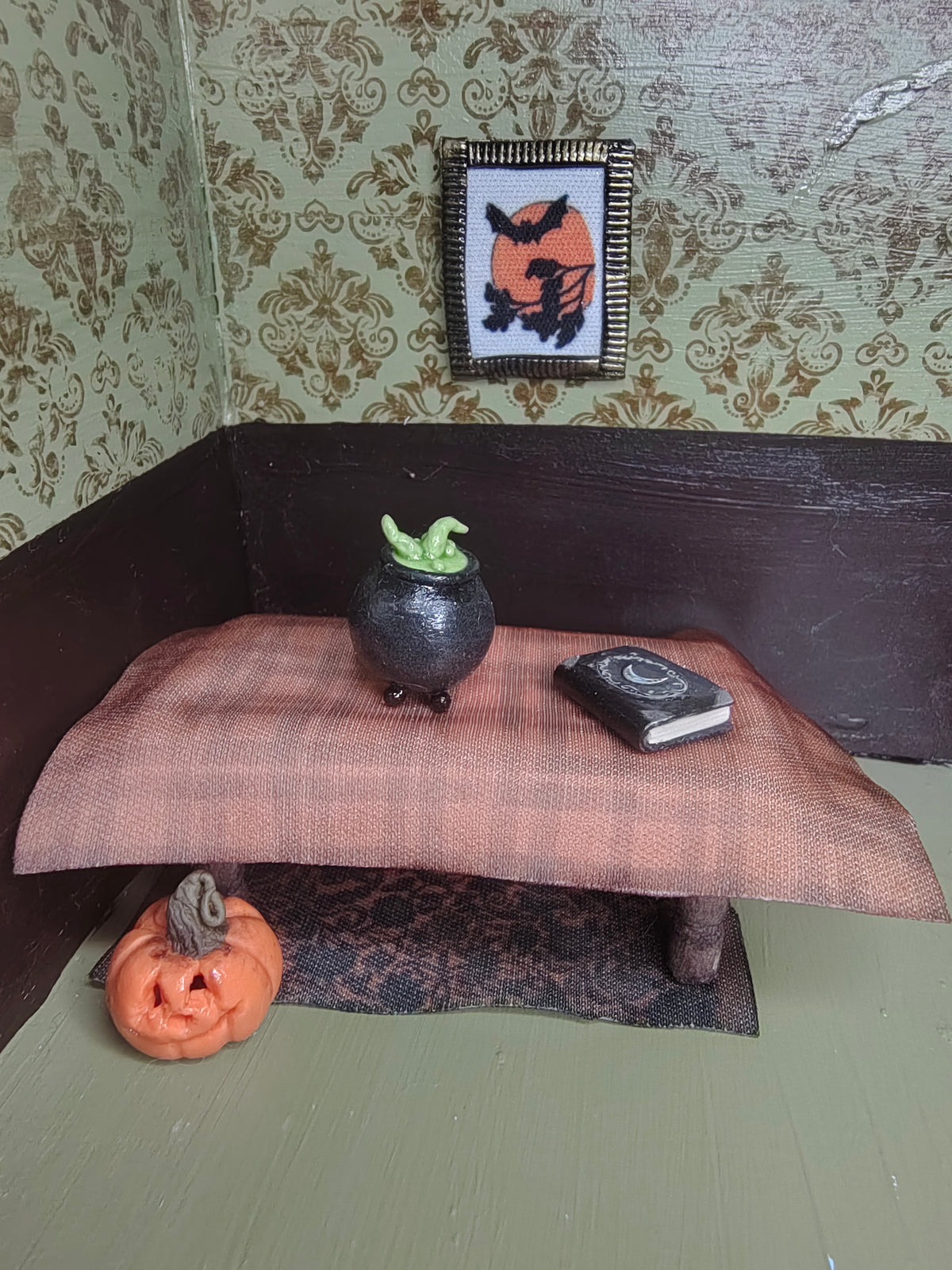 Halloween themed miniature set
