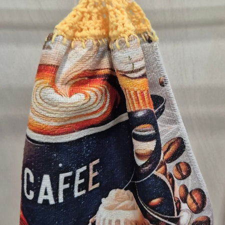 Crochet Double Thickness Hand Towel/Tea Towel