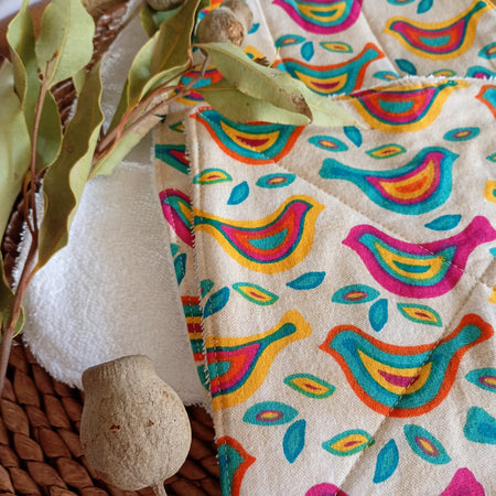 Baby Shower Gift Set - Bright Birds