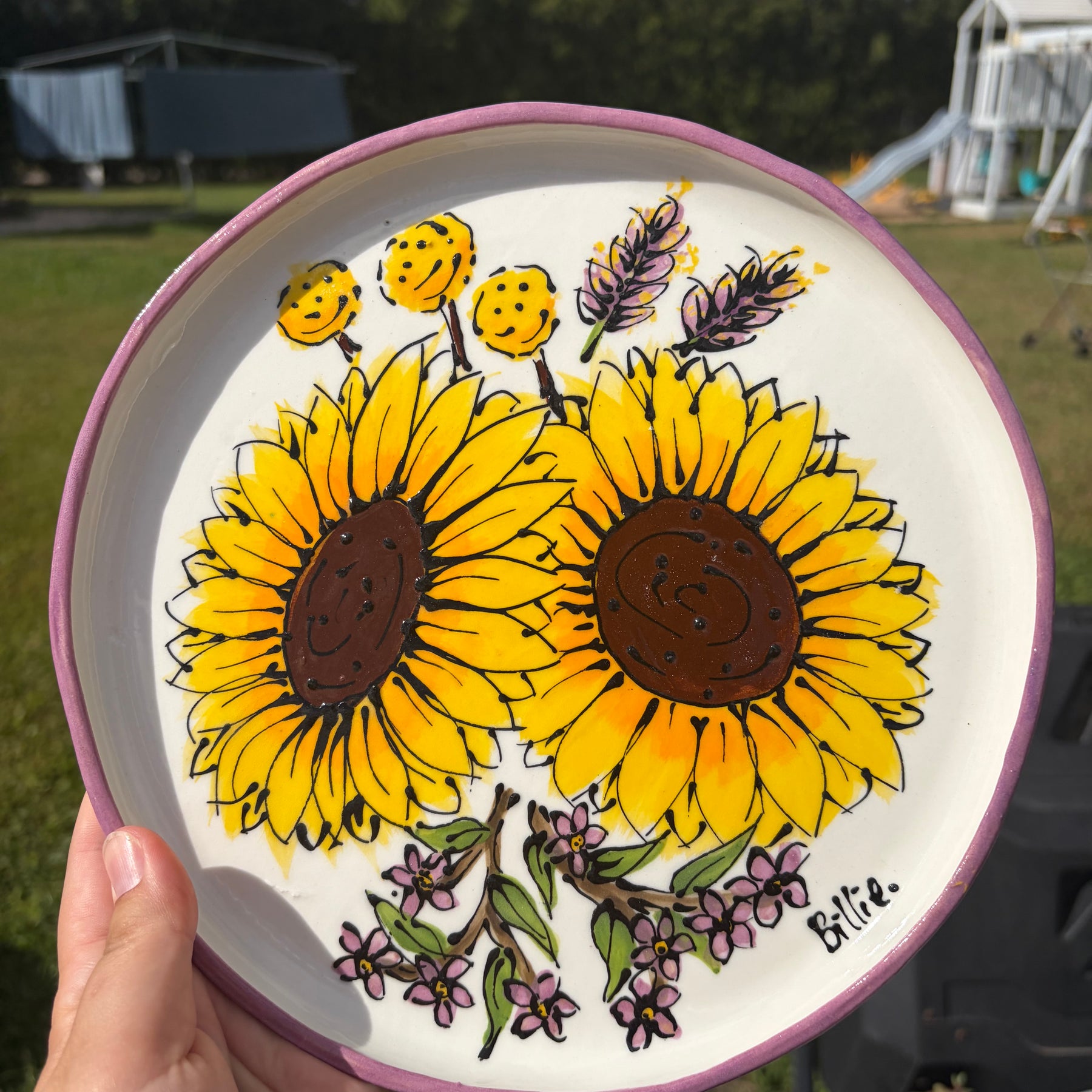 Custom Painted Platters