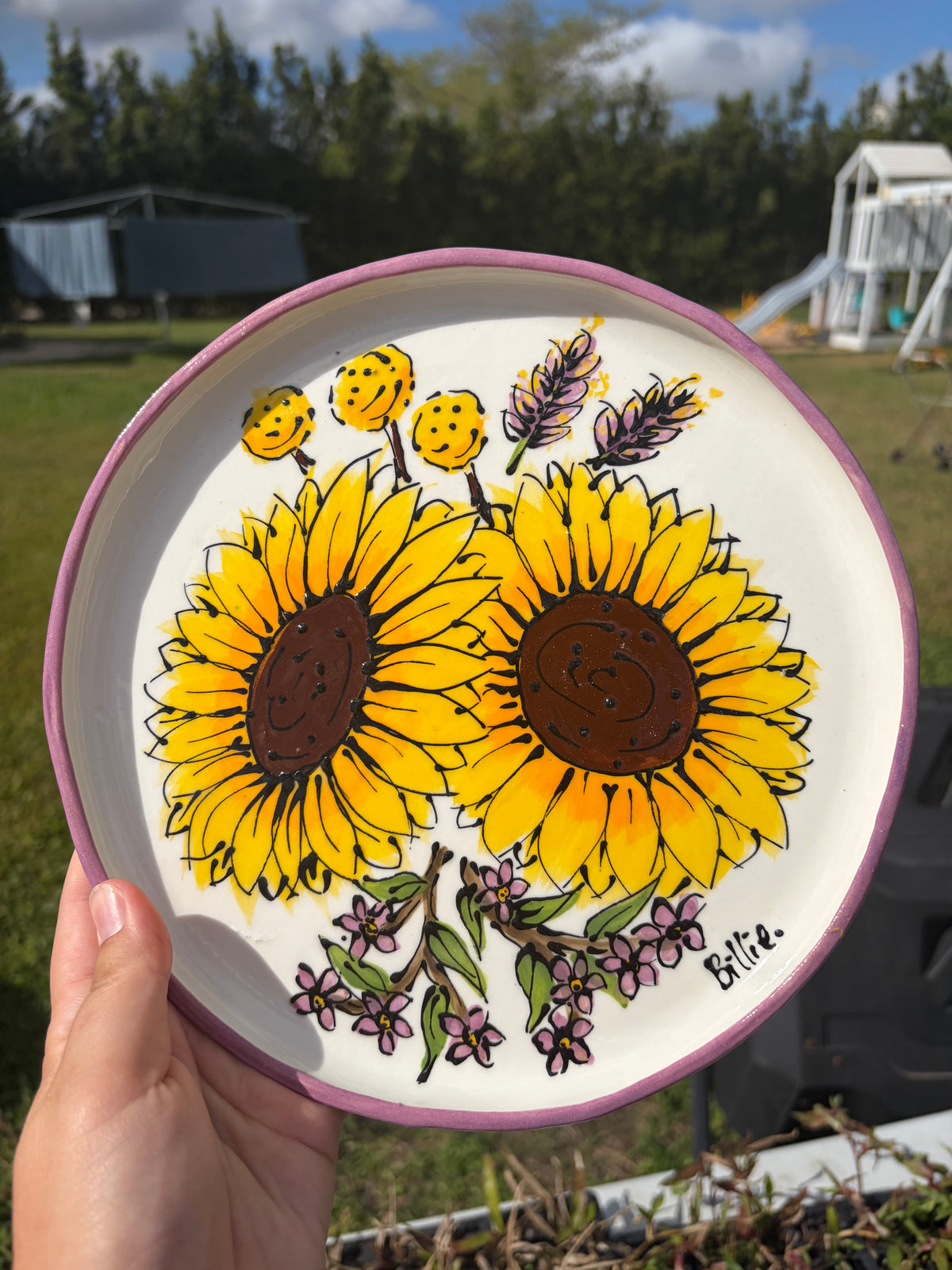 Custom Painted Platters