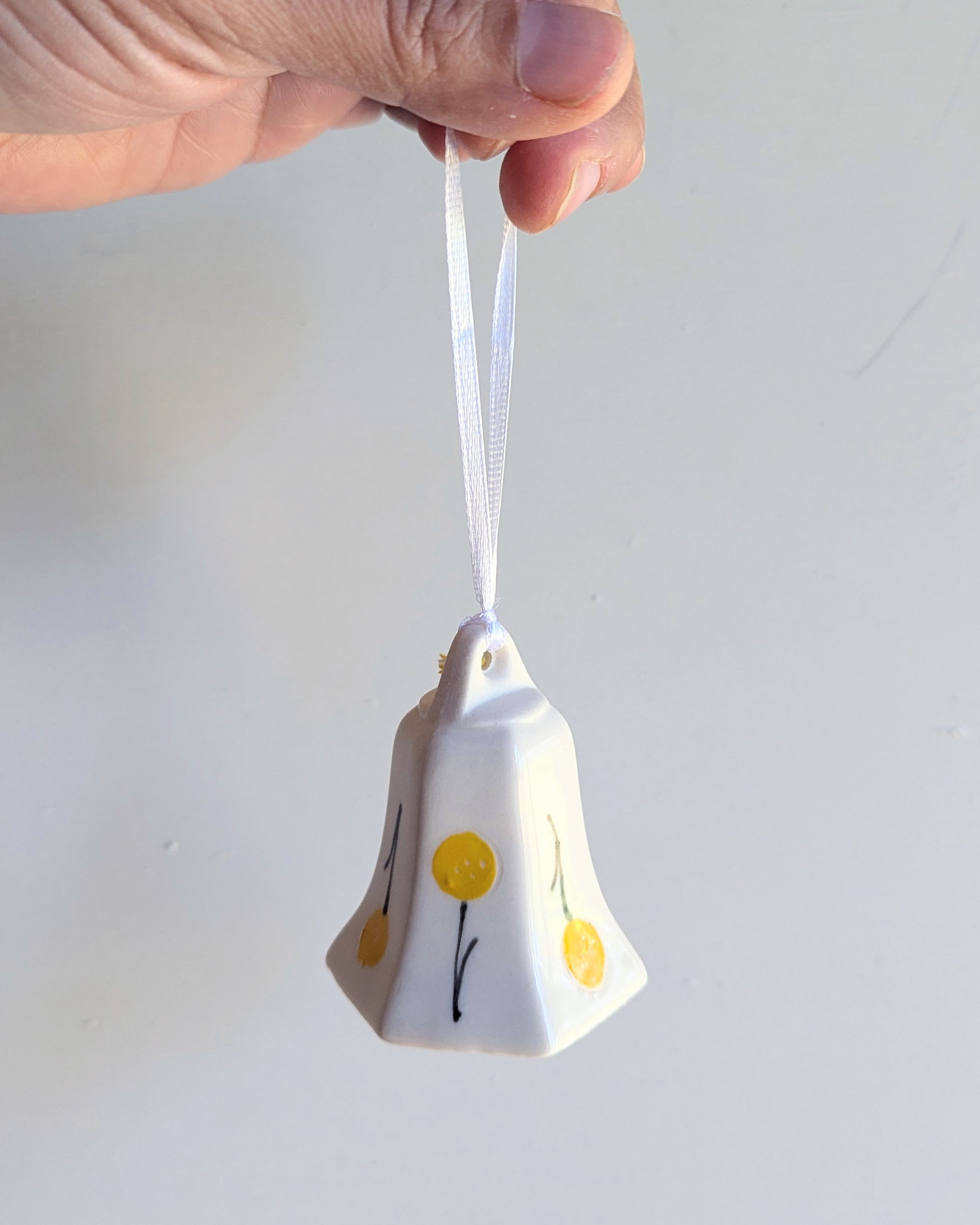 Handmade Ceramic Christmas Bells