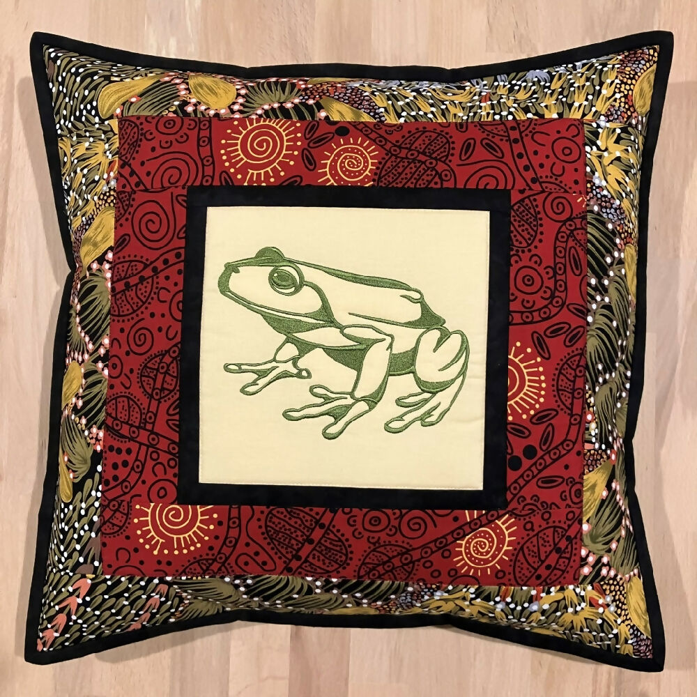 cushion-cover-handmade-Australia-frog_1