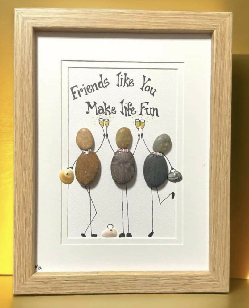 Pebble Picture - Friendship