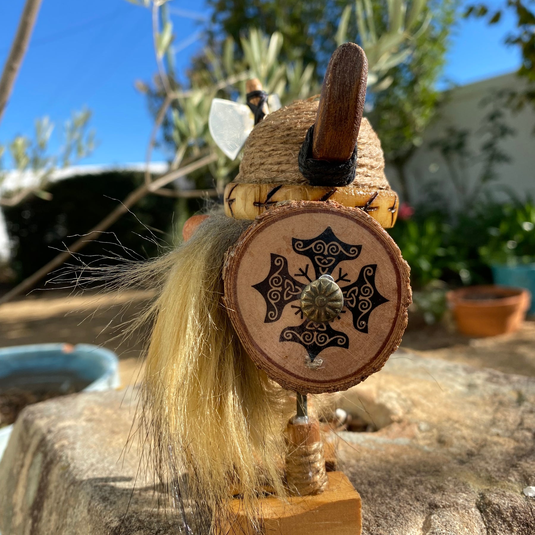 Bee Hive Helmet Viking
