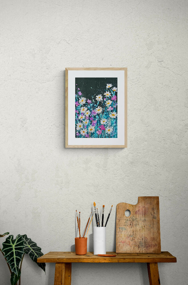 artists-side-table-with-brushes-and-palette