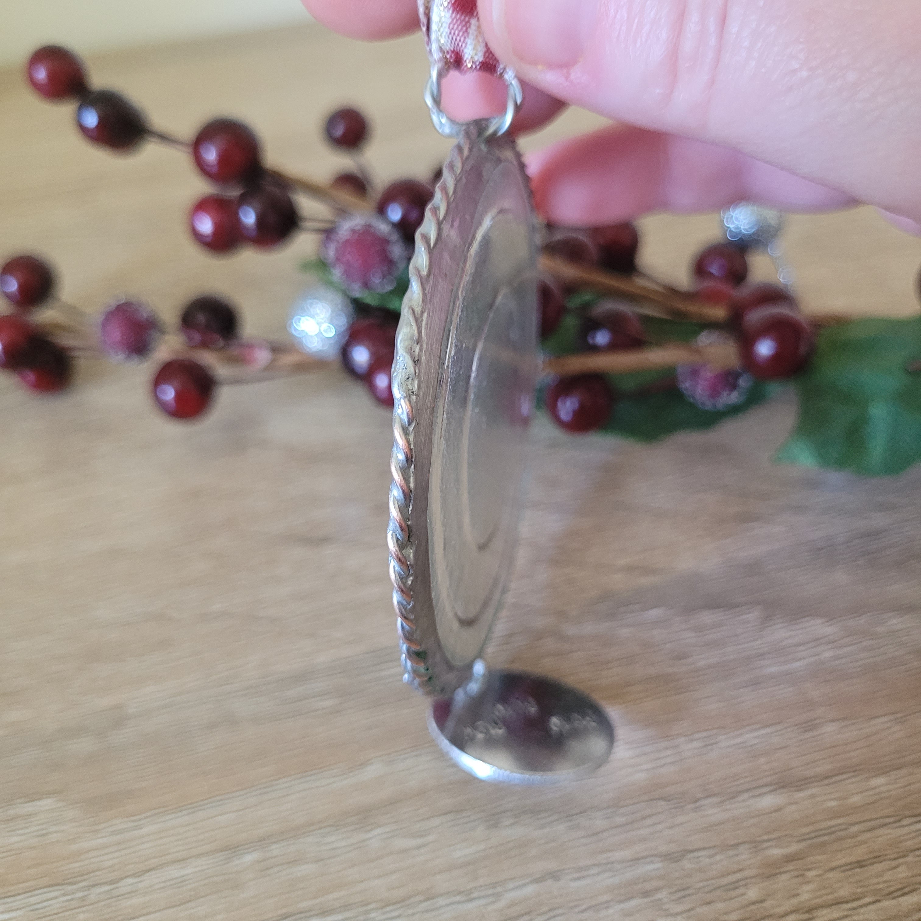 Fused Glass Xmas Ornament - limited edition (1 of 3)