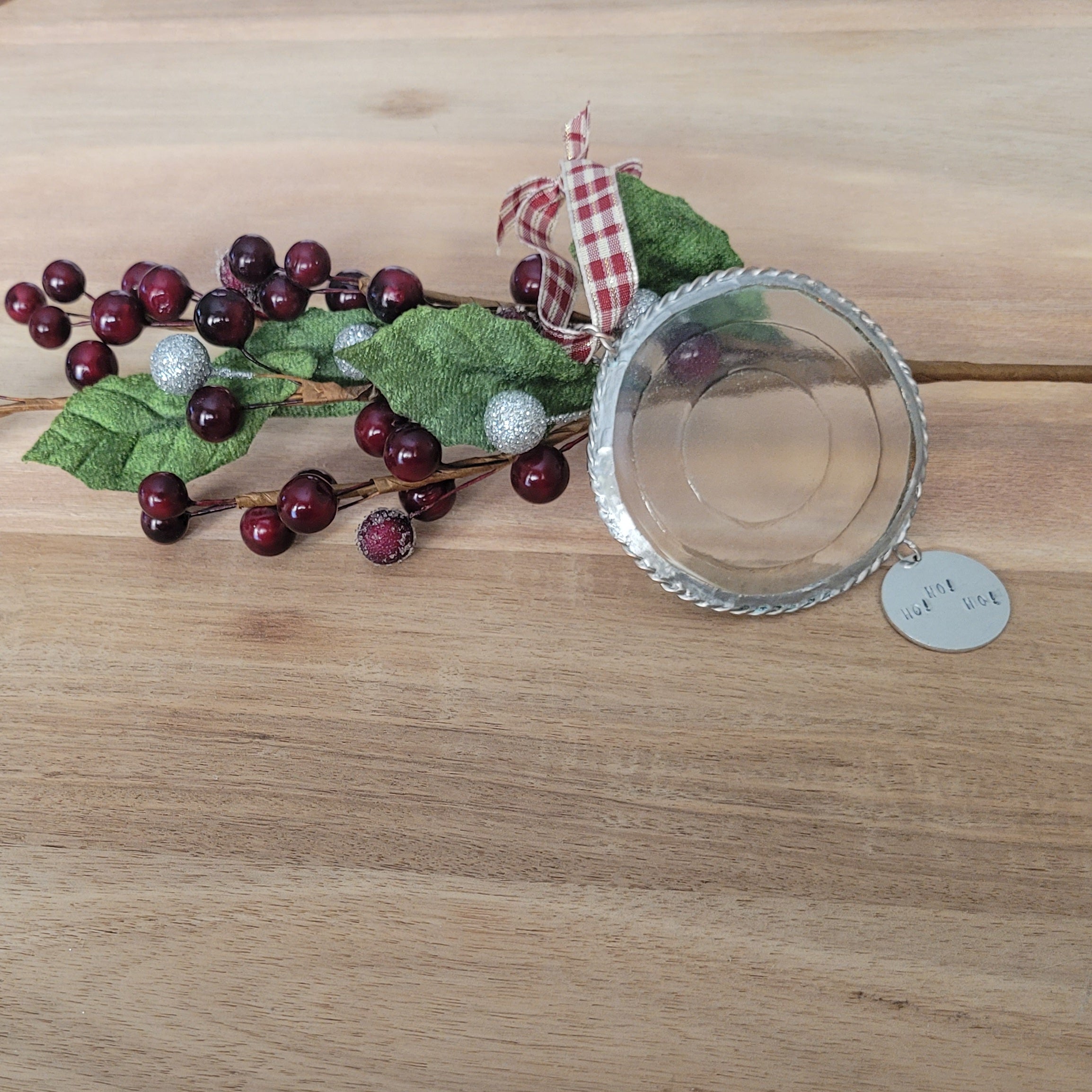 Fused Glass Xmas Ornament - limited edition (1 of 3)