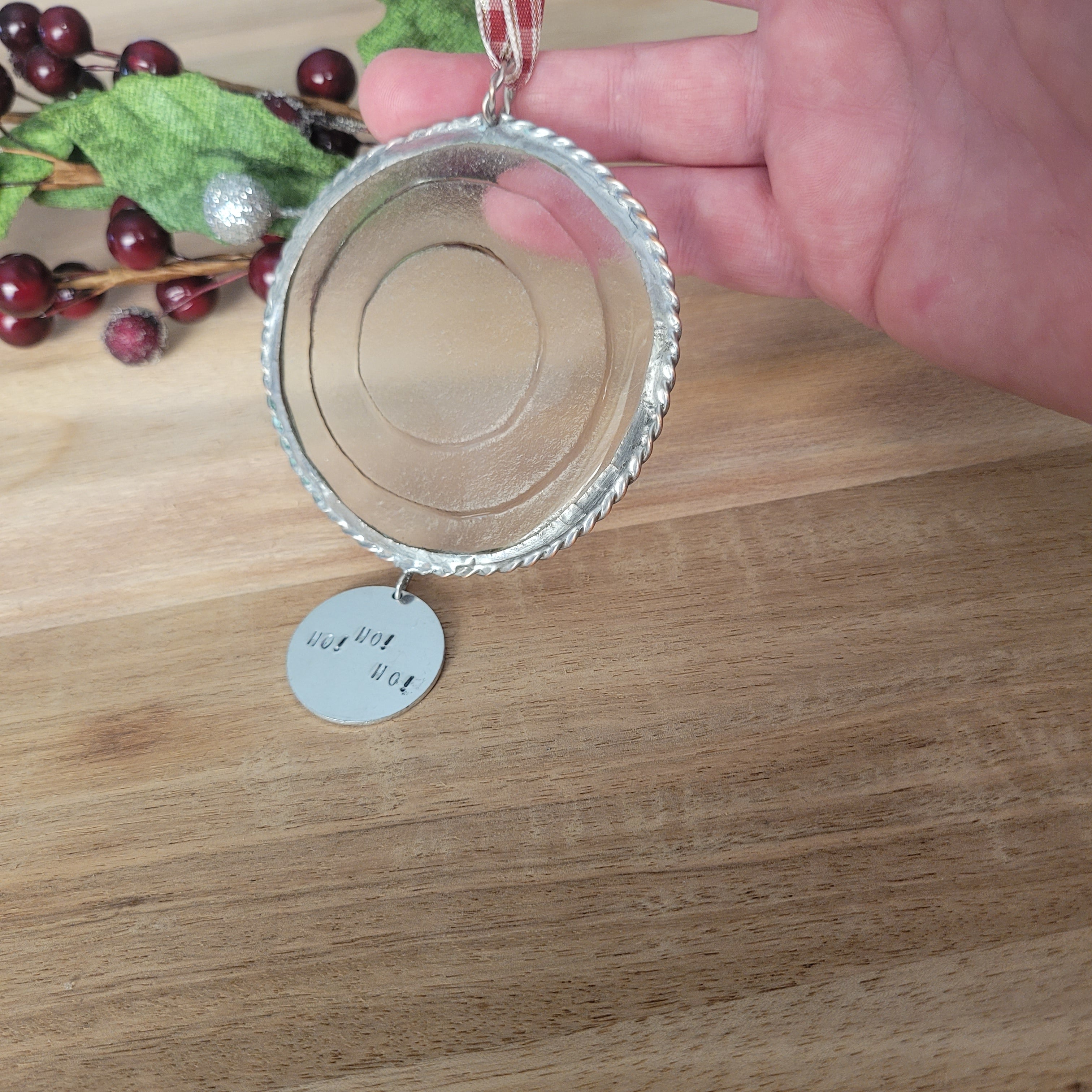 Fused Glass Xmas Ornament - limited edition (1 of 3)