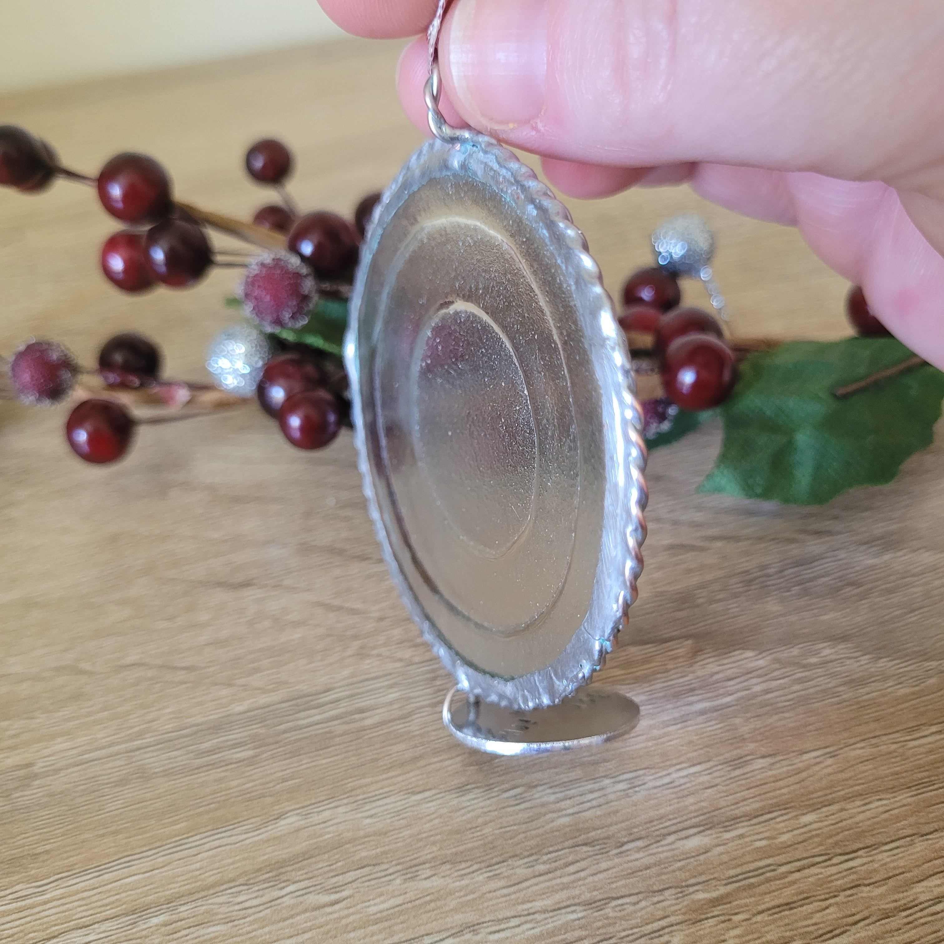 Fused Glass Xmas Ornament - limited edition (1 of 3)