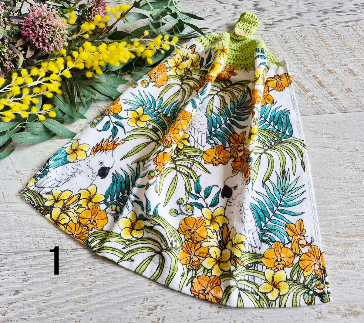 Kitchen Hand Towel | Hanging | Cotton | SINGLE LAYER | 9 Styles - 1-9