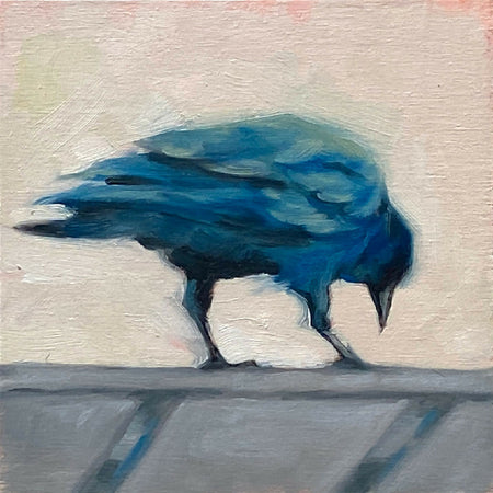 Raven 2 - original oil painting