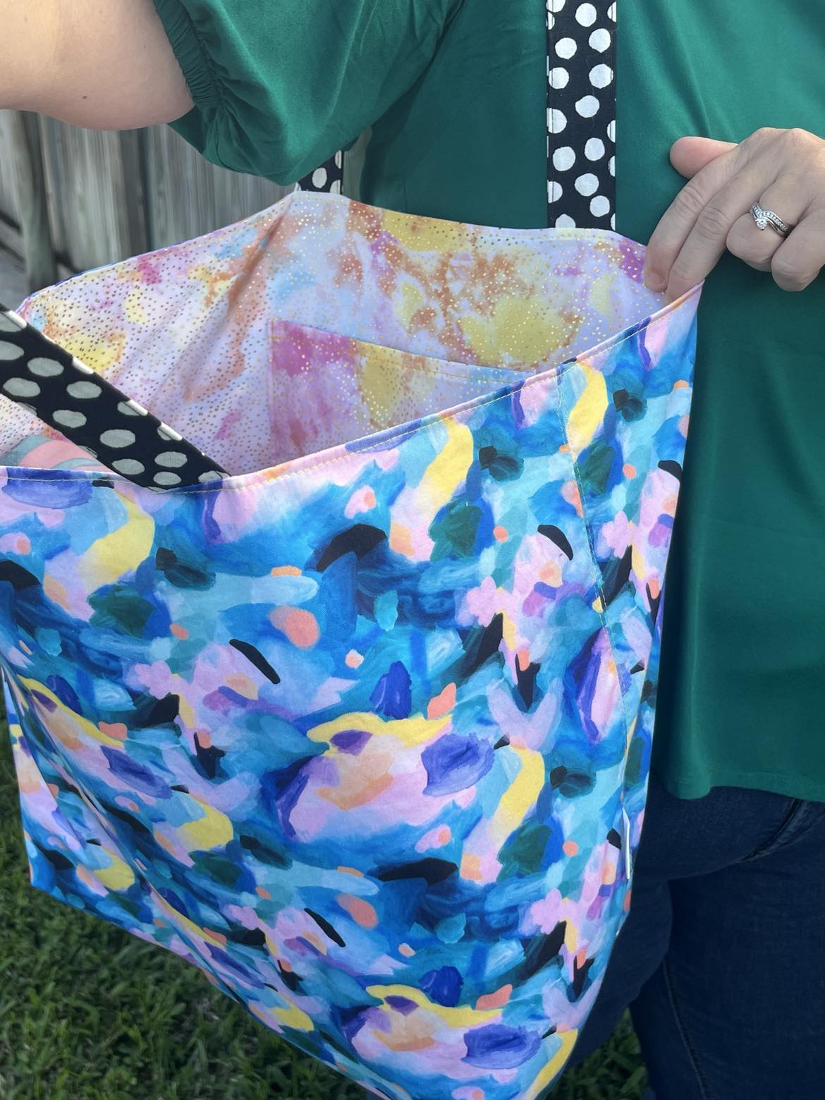 Deb McNaughton Watercolour Dream Large Tote Bag