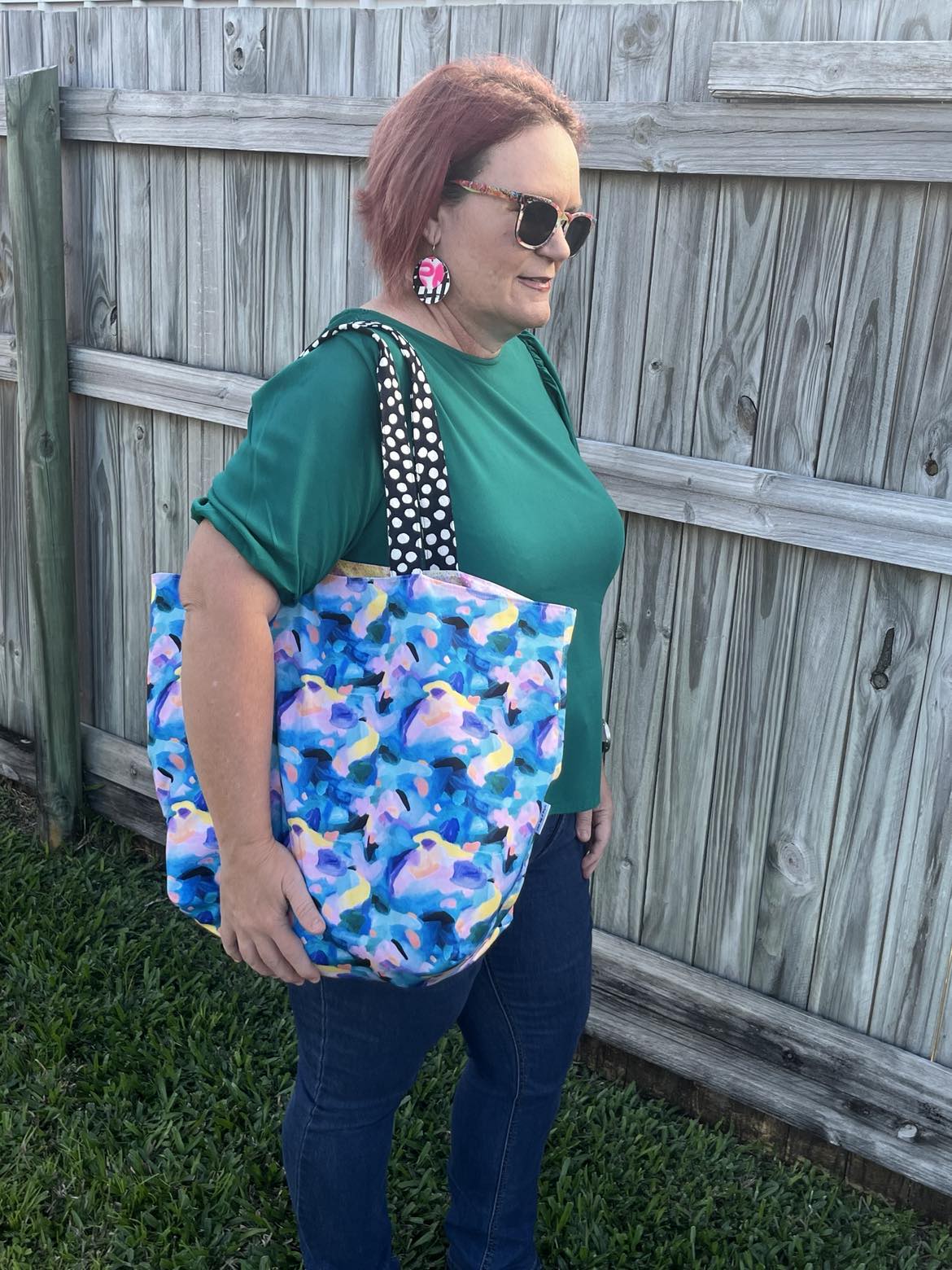 Deb McNaughton Watercolour Dream Large Tote Bag