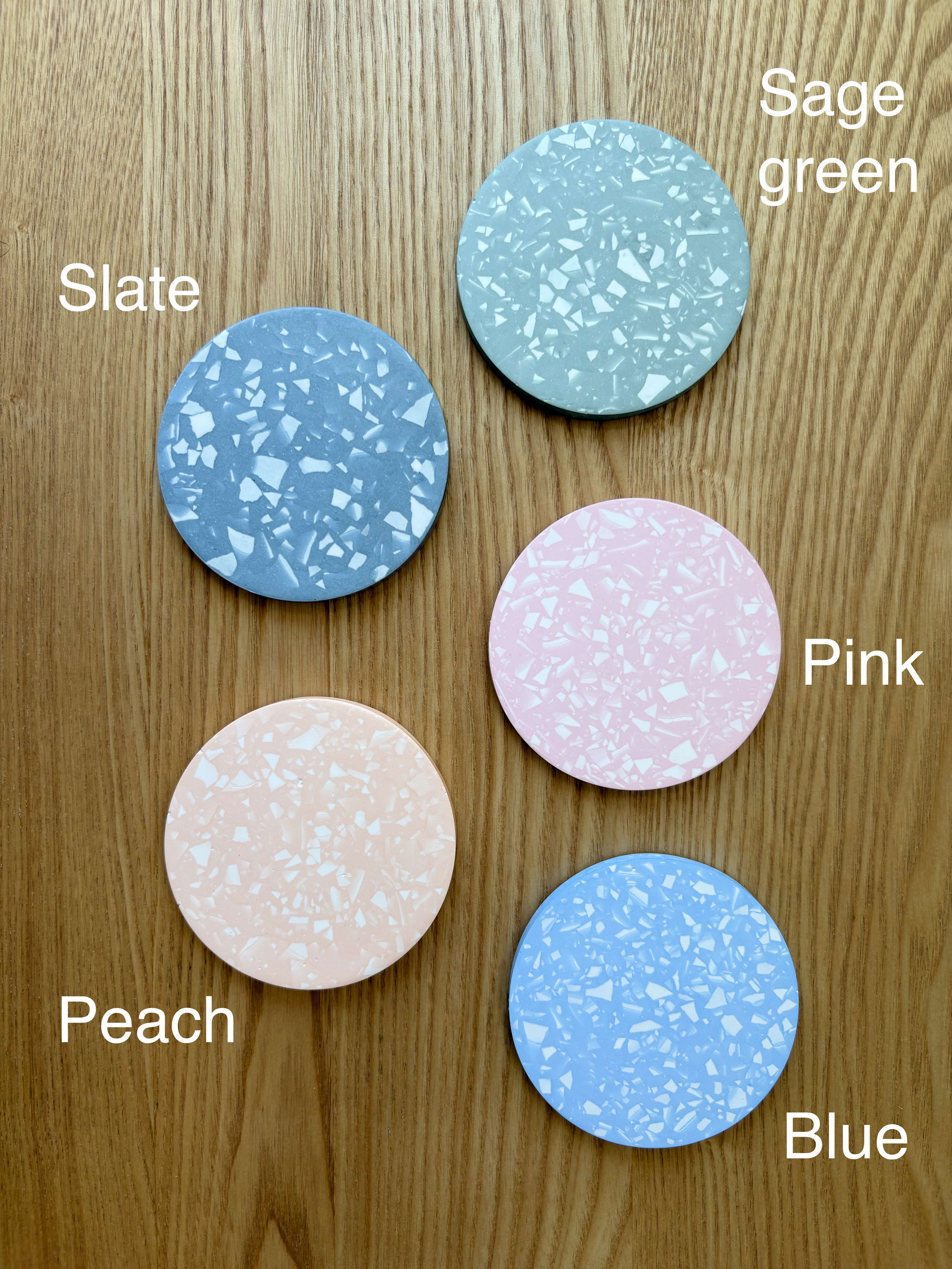 Terrazzo Page holder - acrylic resin