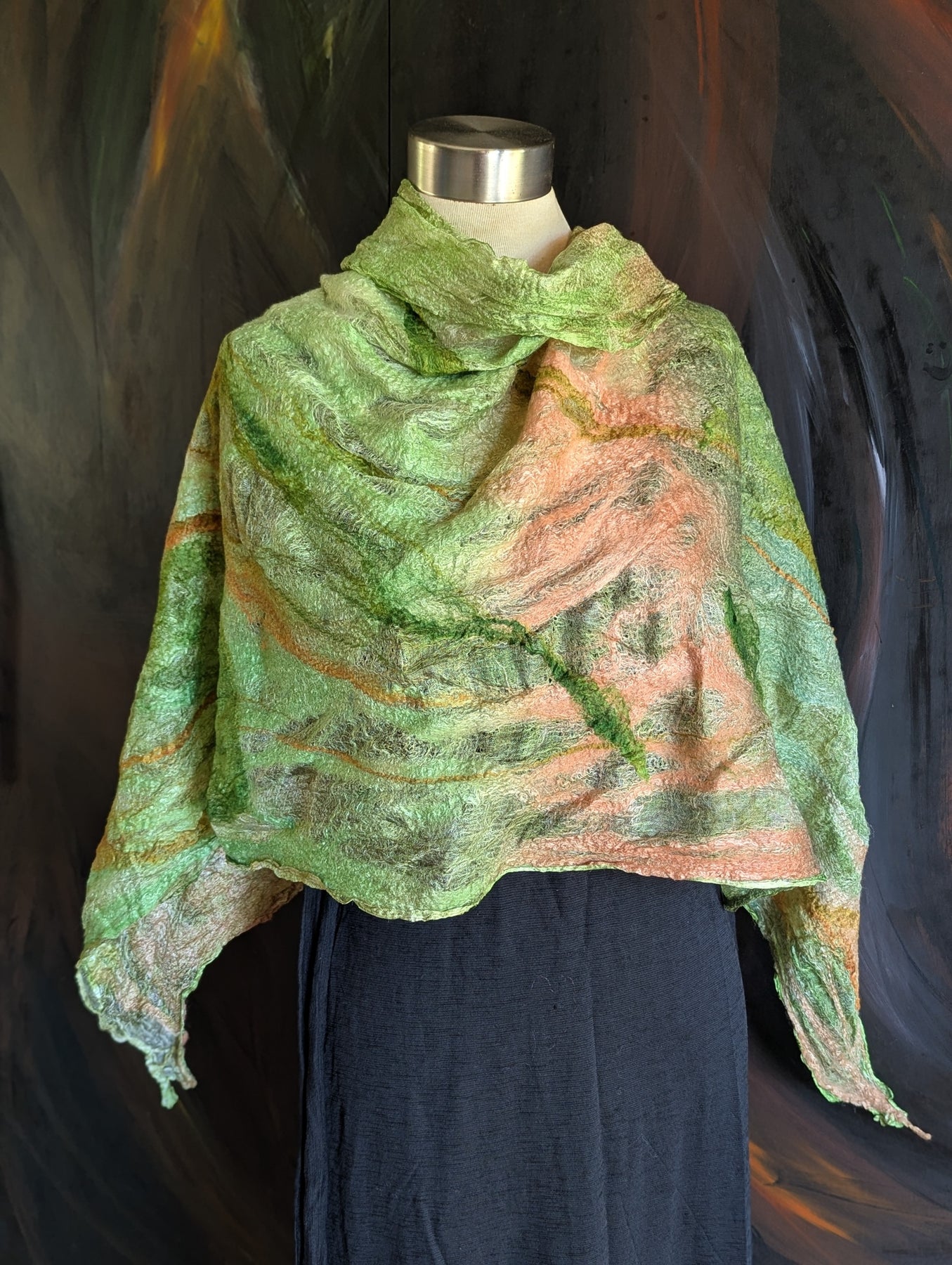 Nuno Felt Shawl-Rivendell