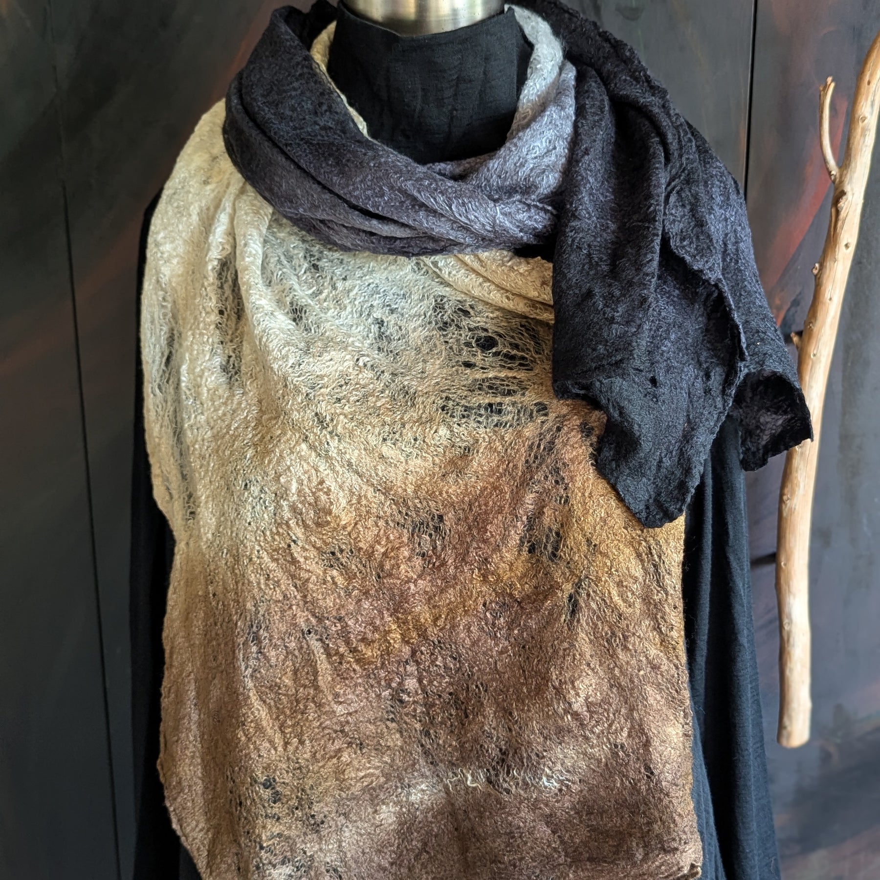 Cobweb Shawl-Stone Haven