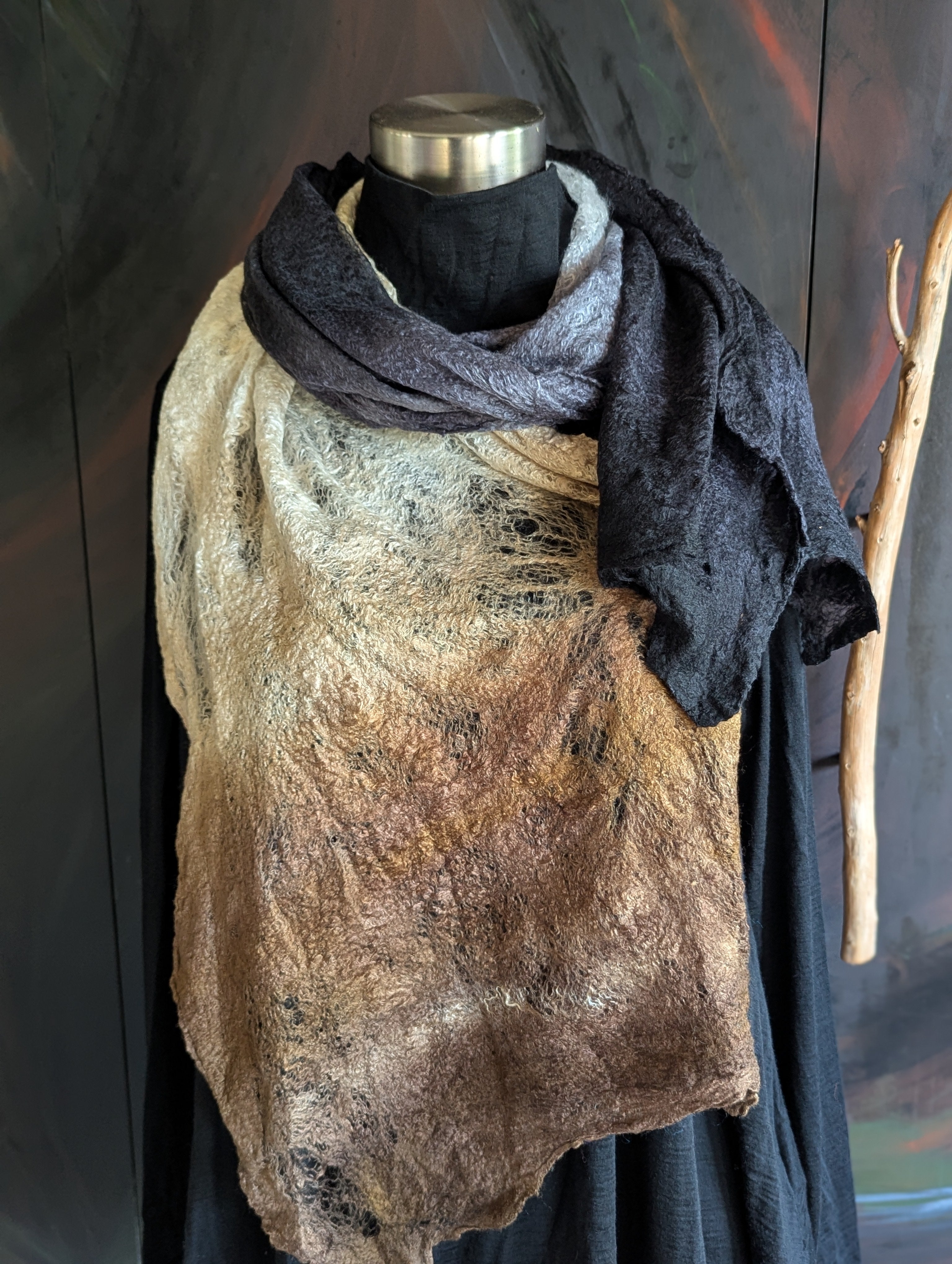 Cobweb Shawl-Stone Haven