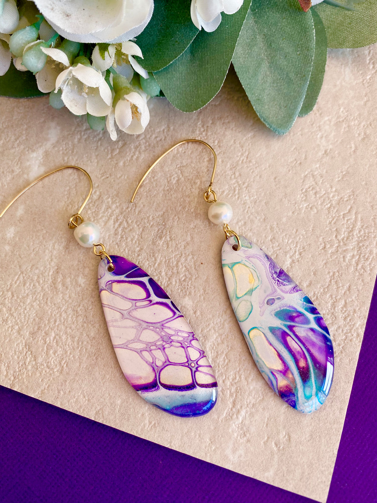 Freshwater Pearl Collection Dangle Earrings