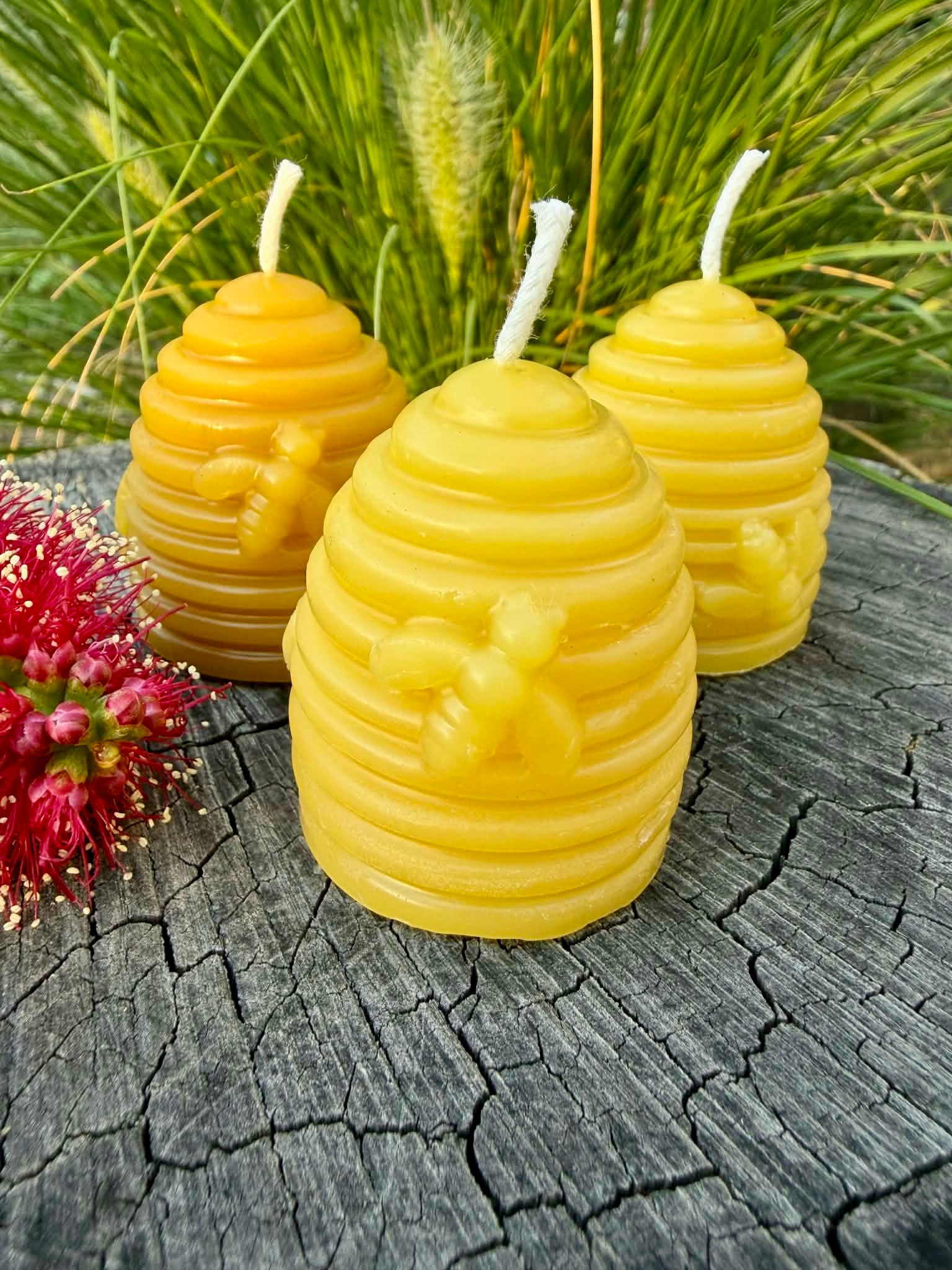 Beehive Beeswax Candle
