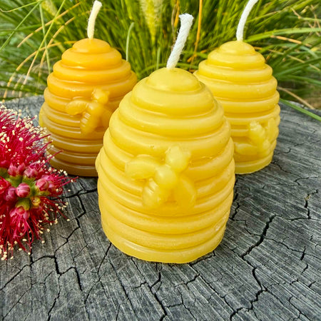 Beehive Beeswax Candle
