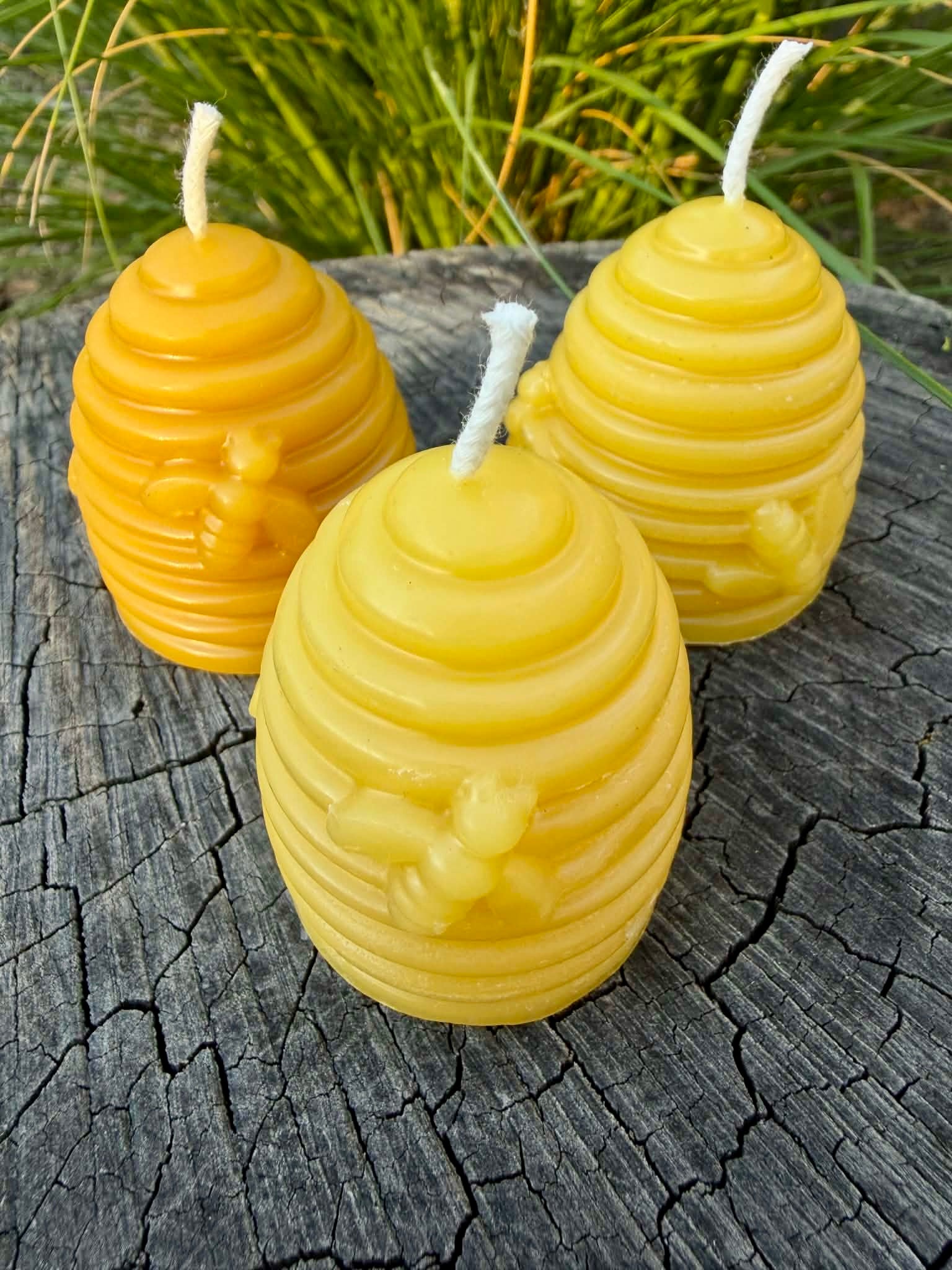 Beehive Beeswax Candle
