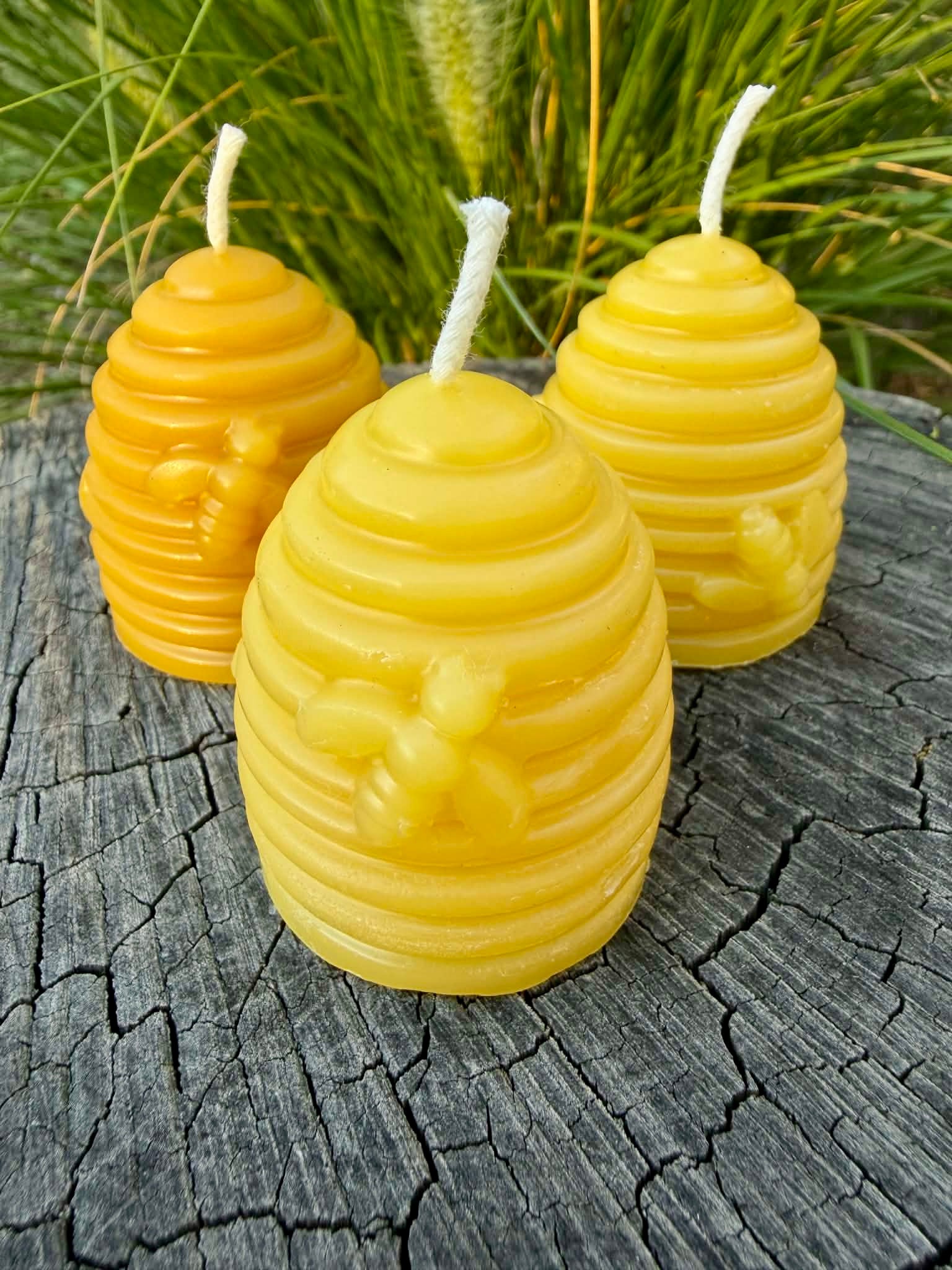 Beehive Beeswax Candle